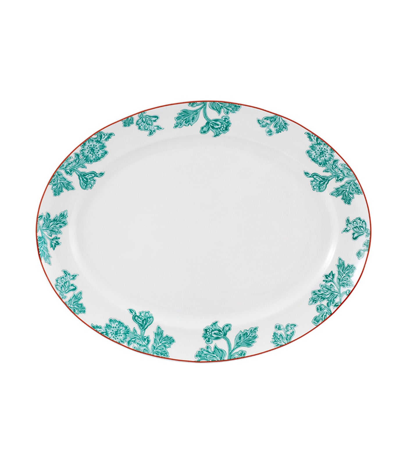 Lotus Collection Medium Oval Platter