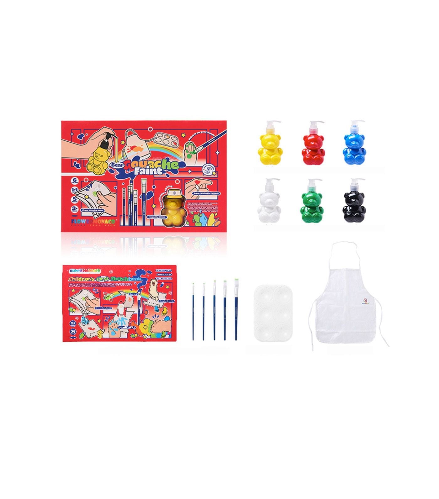 Bear Gouache Pigment Set