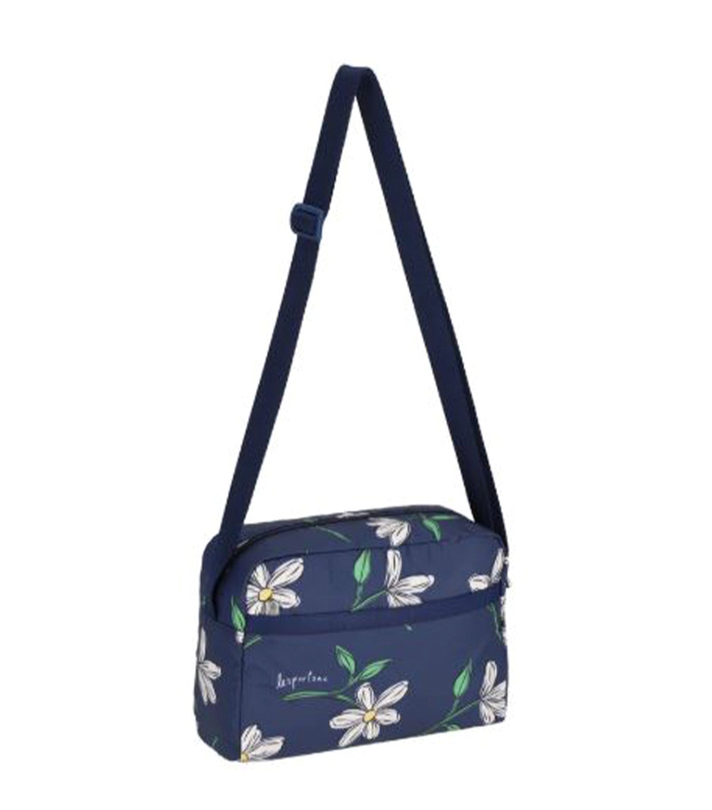 Daniella Crossbody Floral Blooms Navy