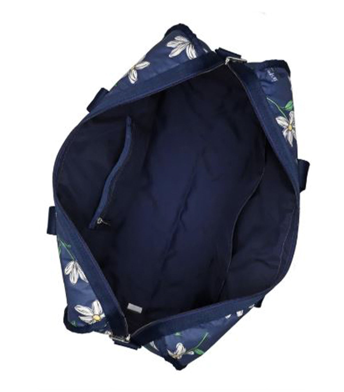 Deluxe Large Weekender Floral Blooms Navy