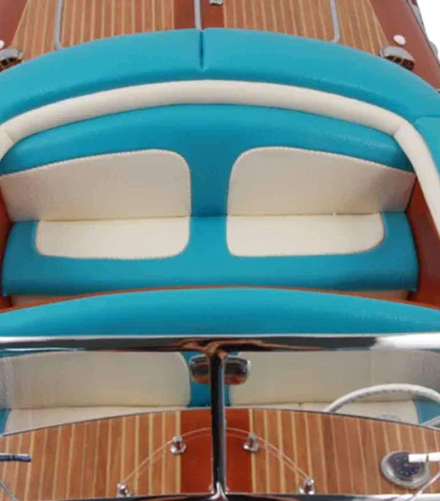 Riva Super Tritone 82cm Turquoise Blue/White
