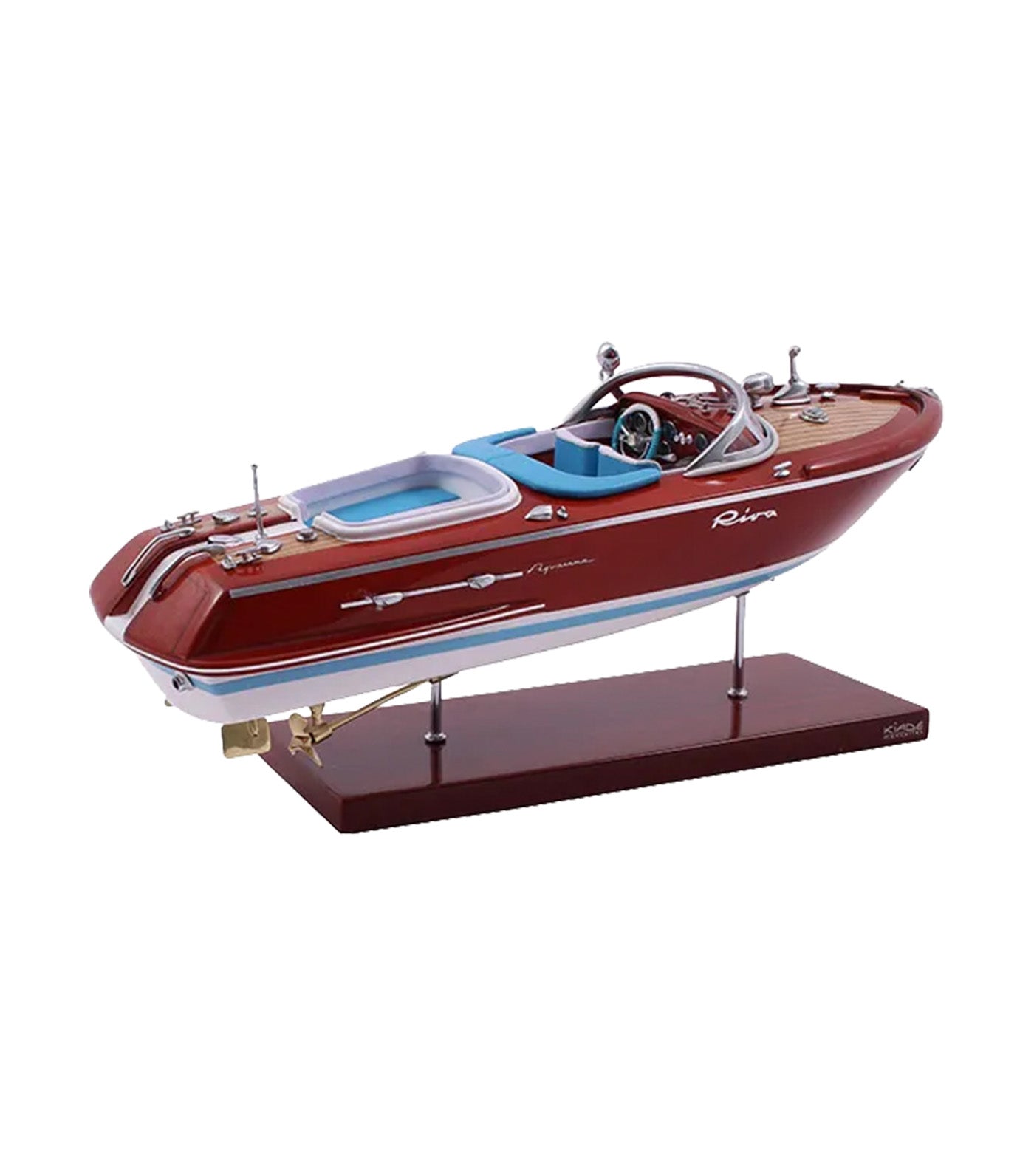 Riva Aquarama Special 25cm Turquoise Blue/White