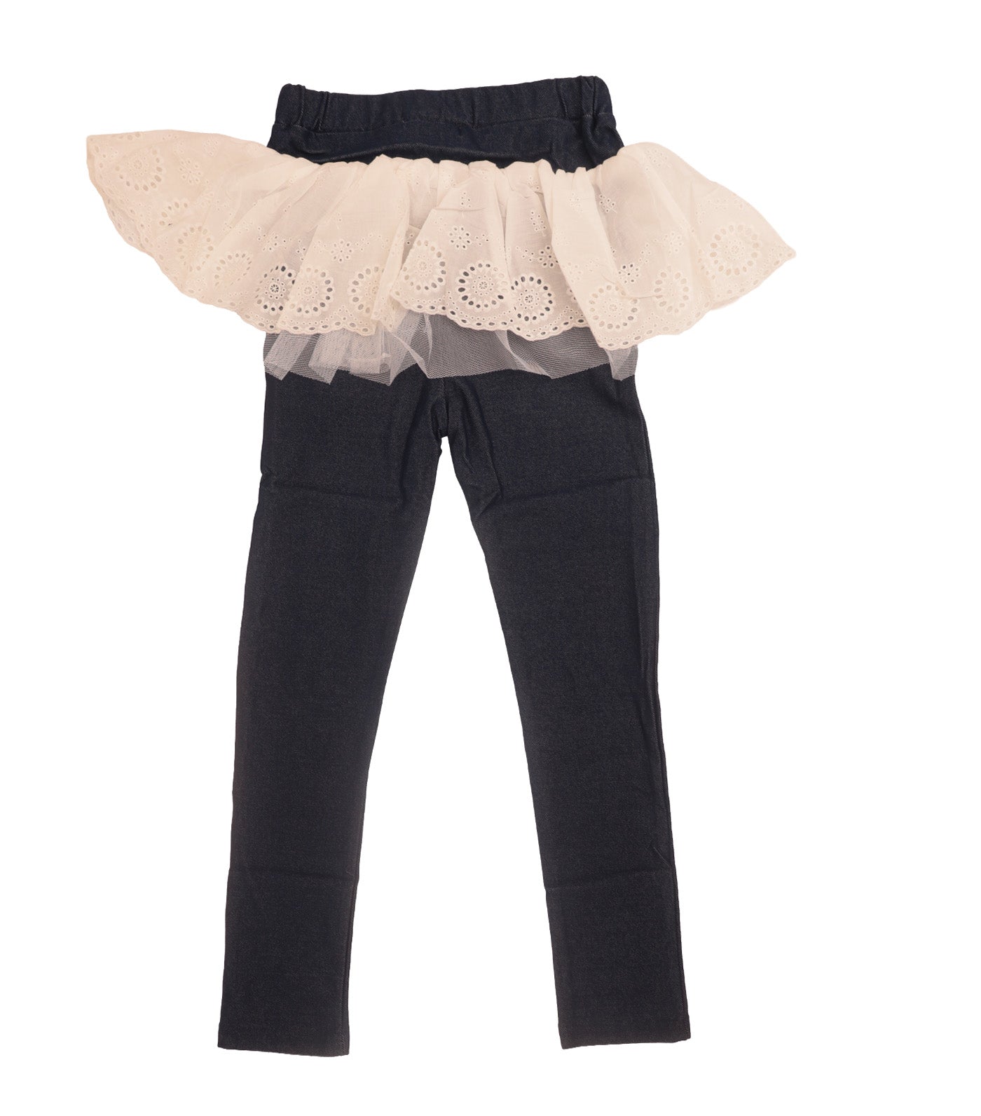 Iliana Leggings with Eyelet Navy Blue
