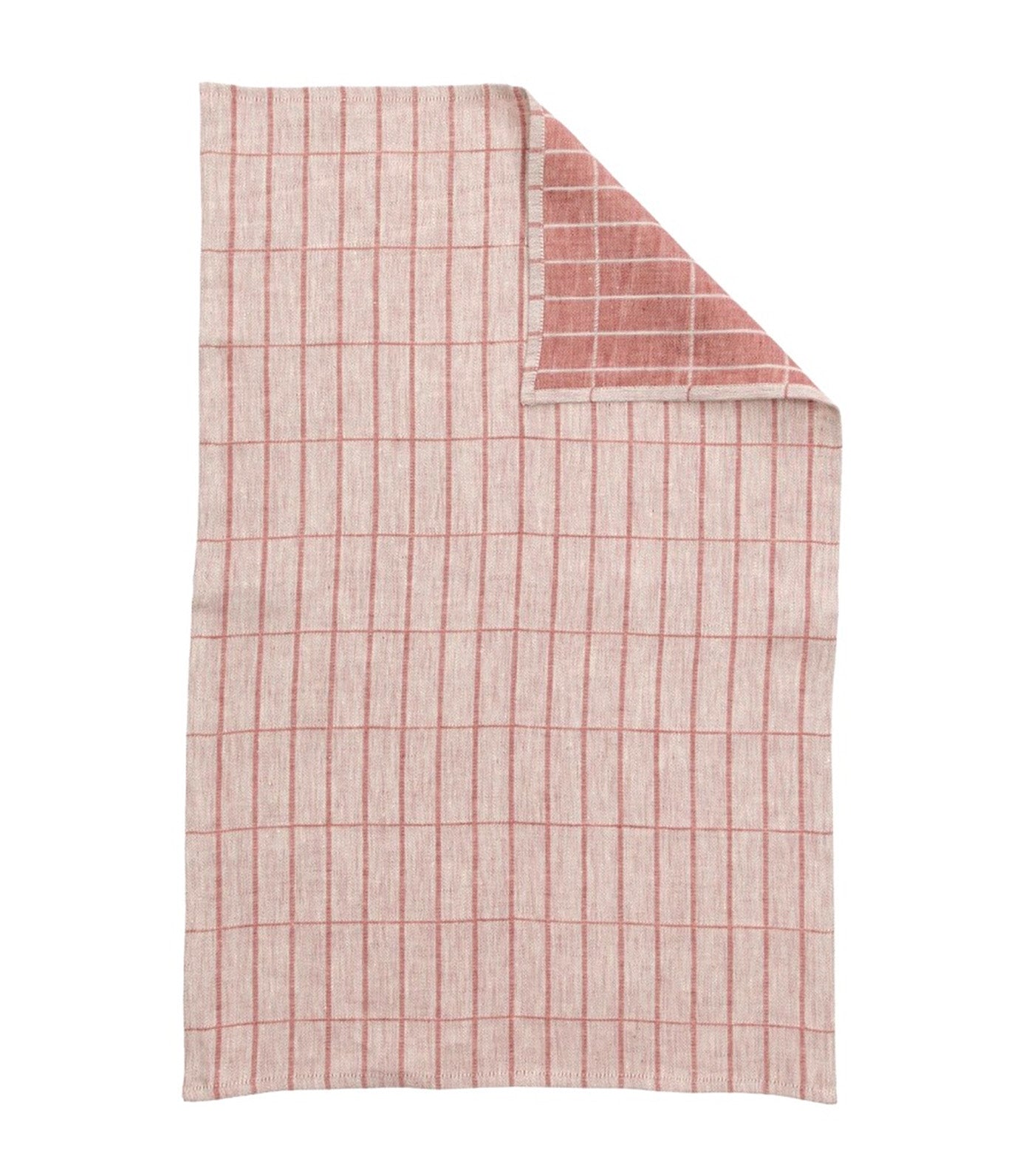 Tiiliskivi Kitchen Towel Off White/Chestnut