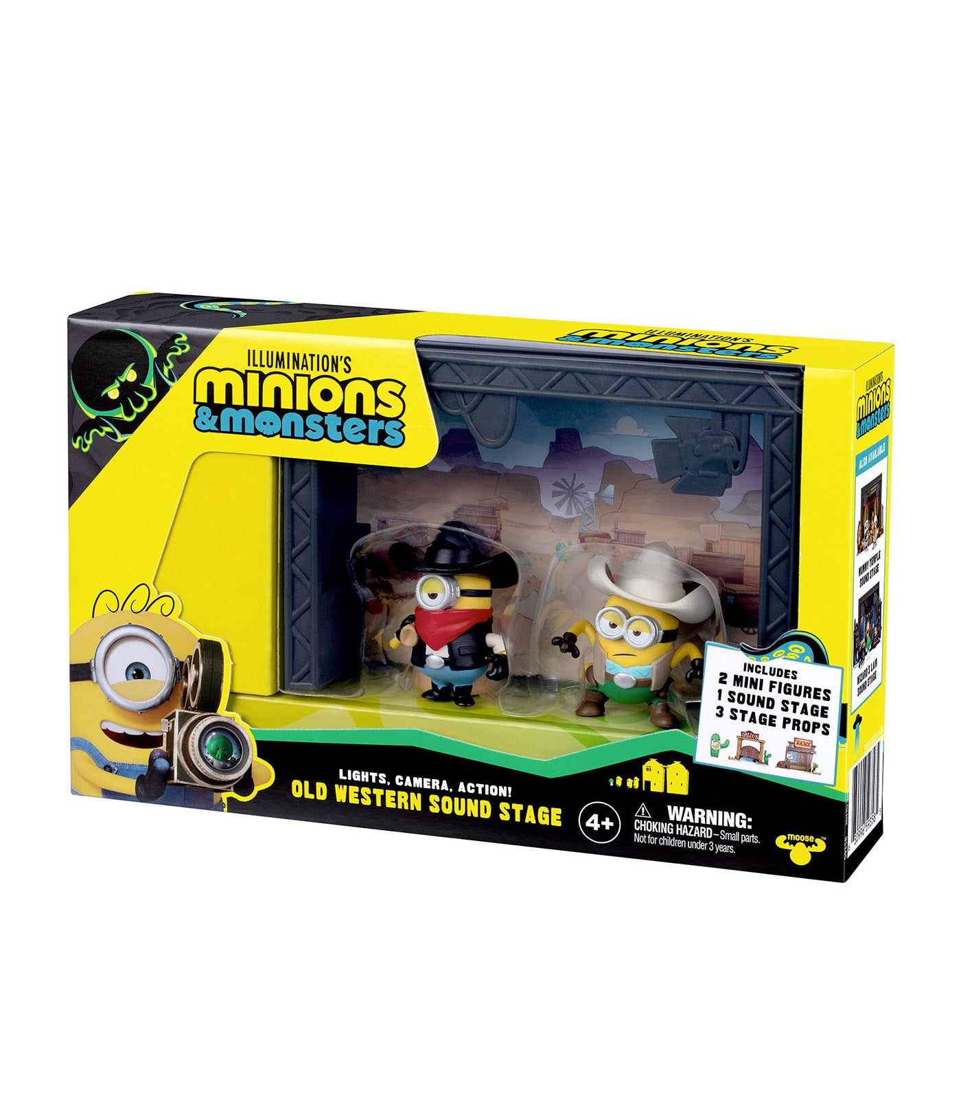 Minions & Monsters Old Western Sound Stage