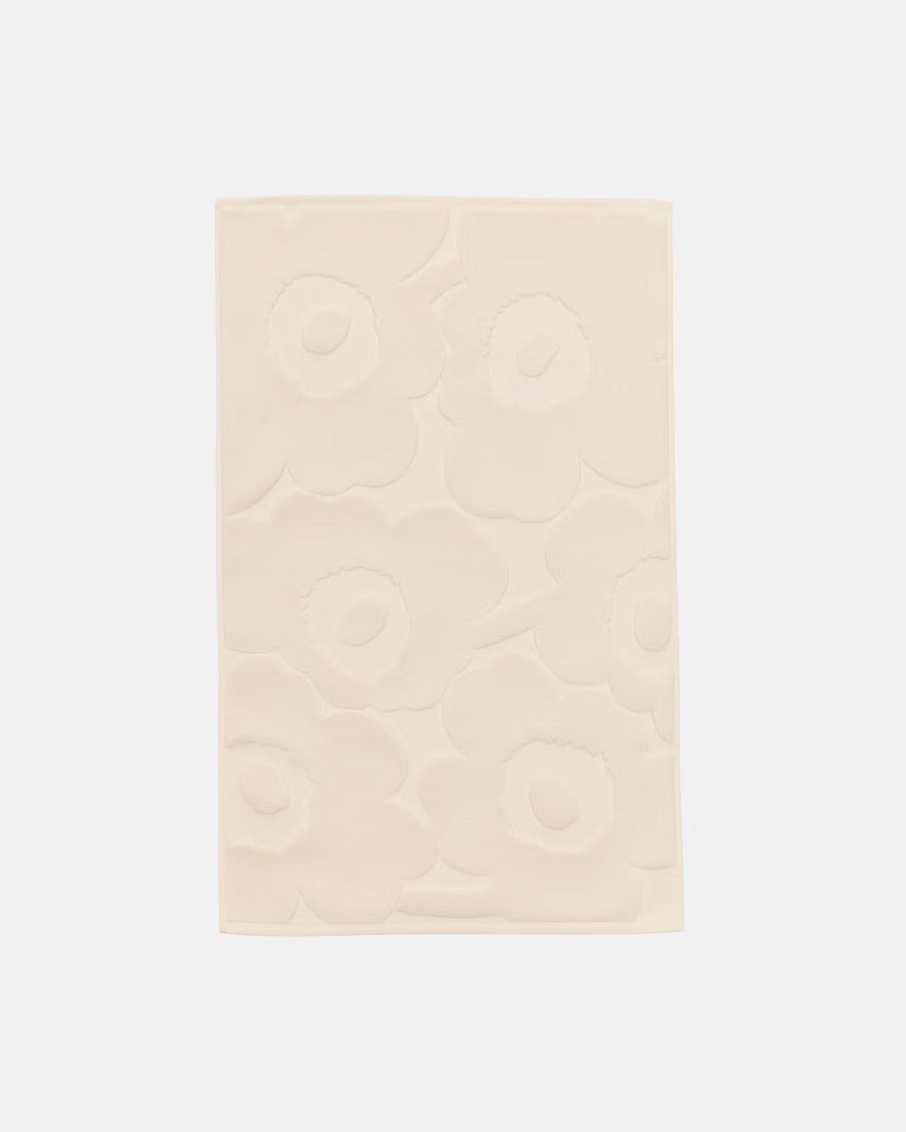 Unikko Bath Mat 50cm x 80cm Off White