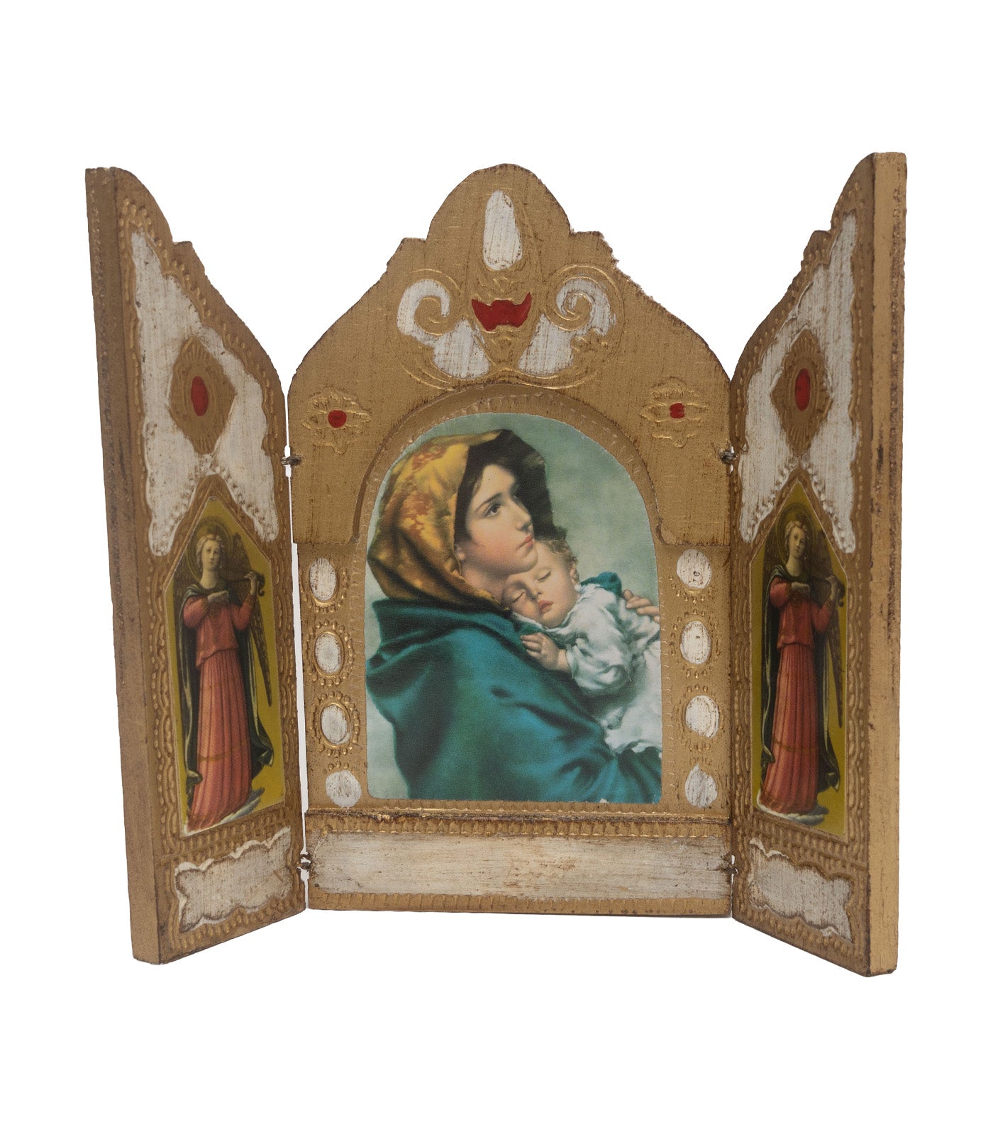 Triptic Religioso Oro