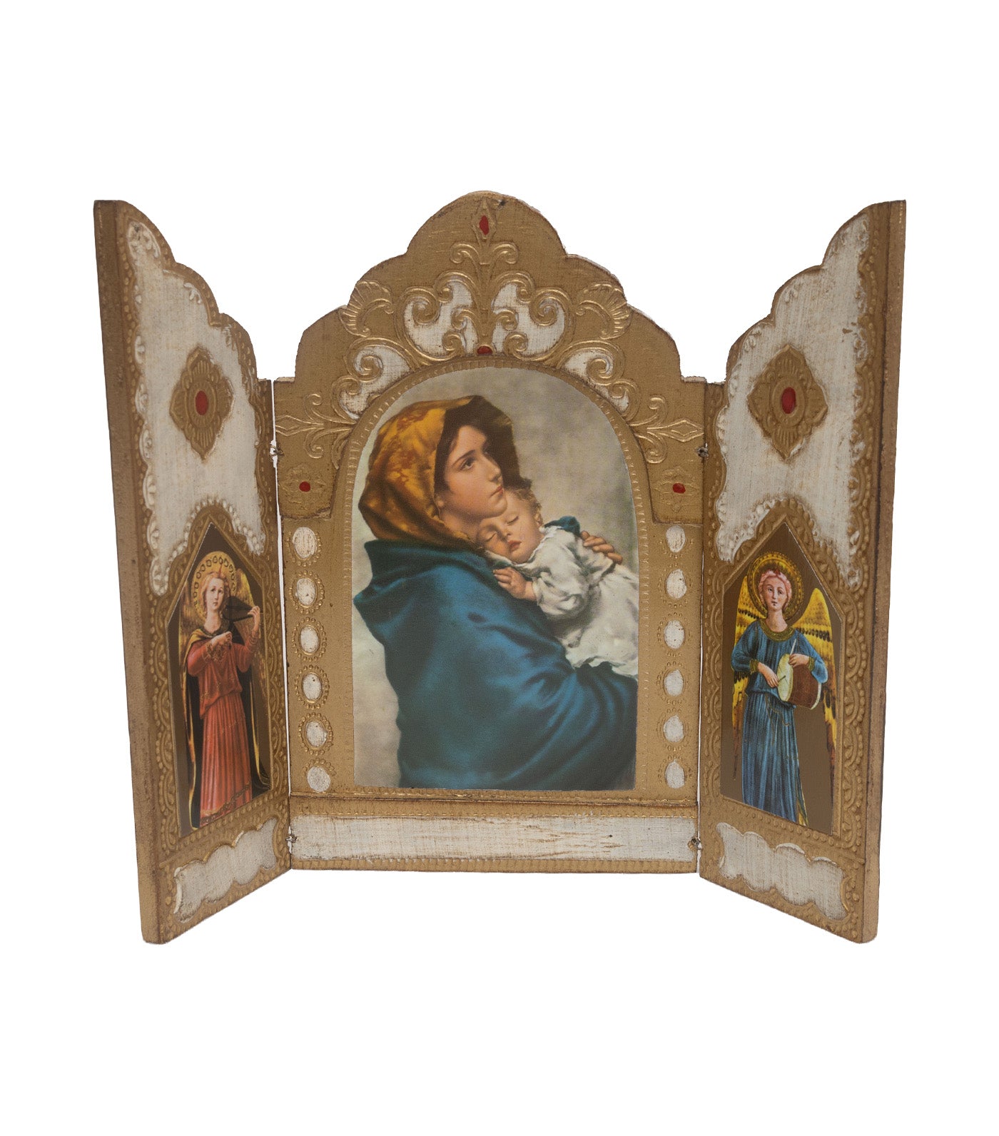Triptic Religioso Oro