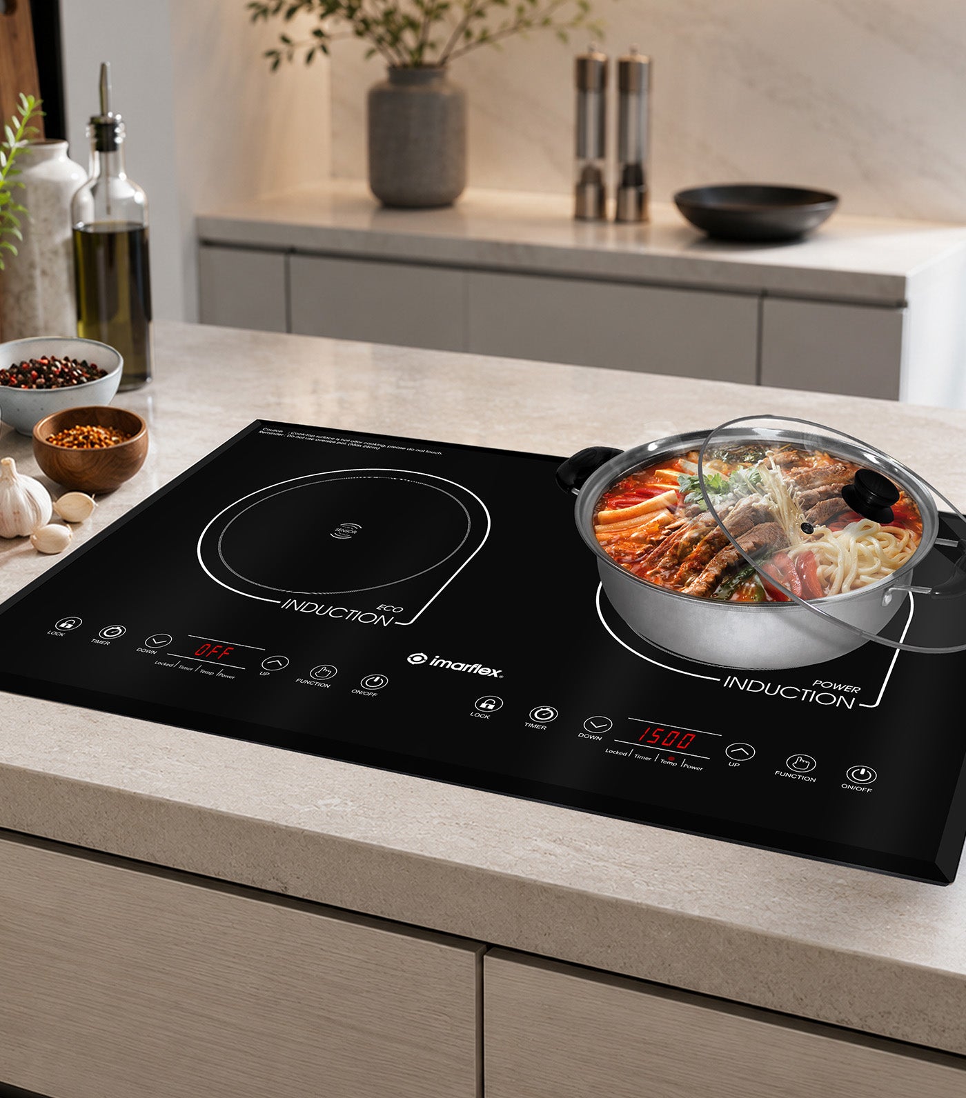 Built-in Induction Cooker IDX-3250B Black
