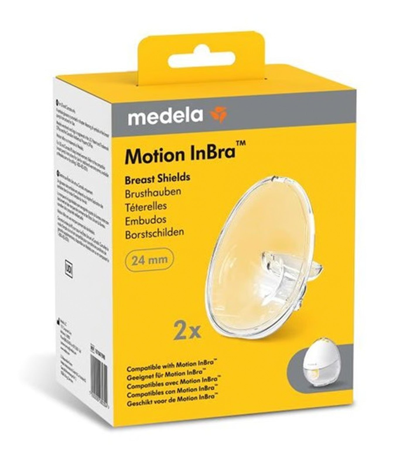 Motion™ InBra Replacement Breastshield Clear 24mm