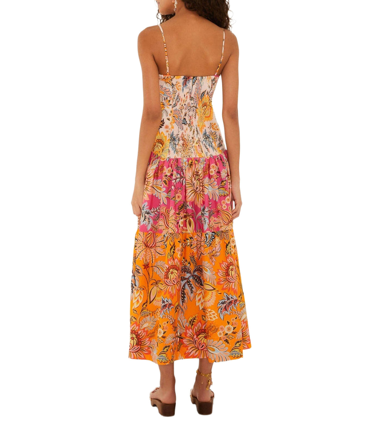 Ligia Maxi Dress Sleeveless Floral Mix Multi