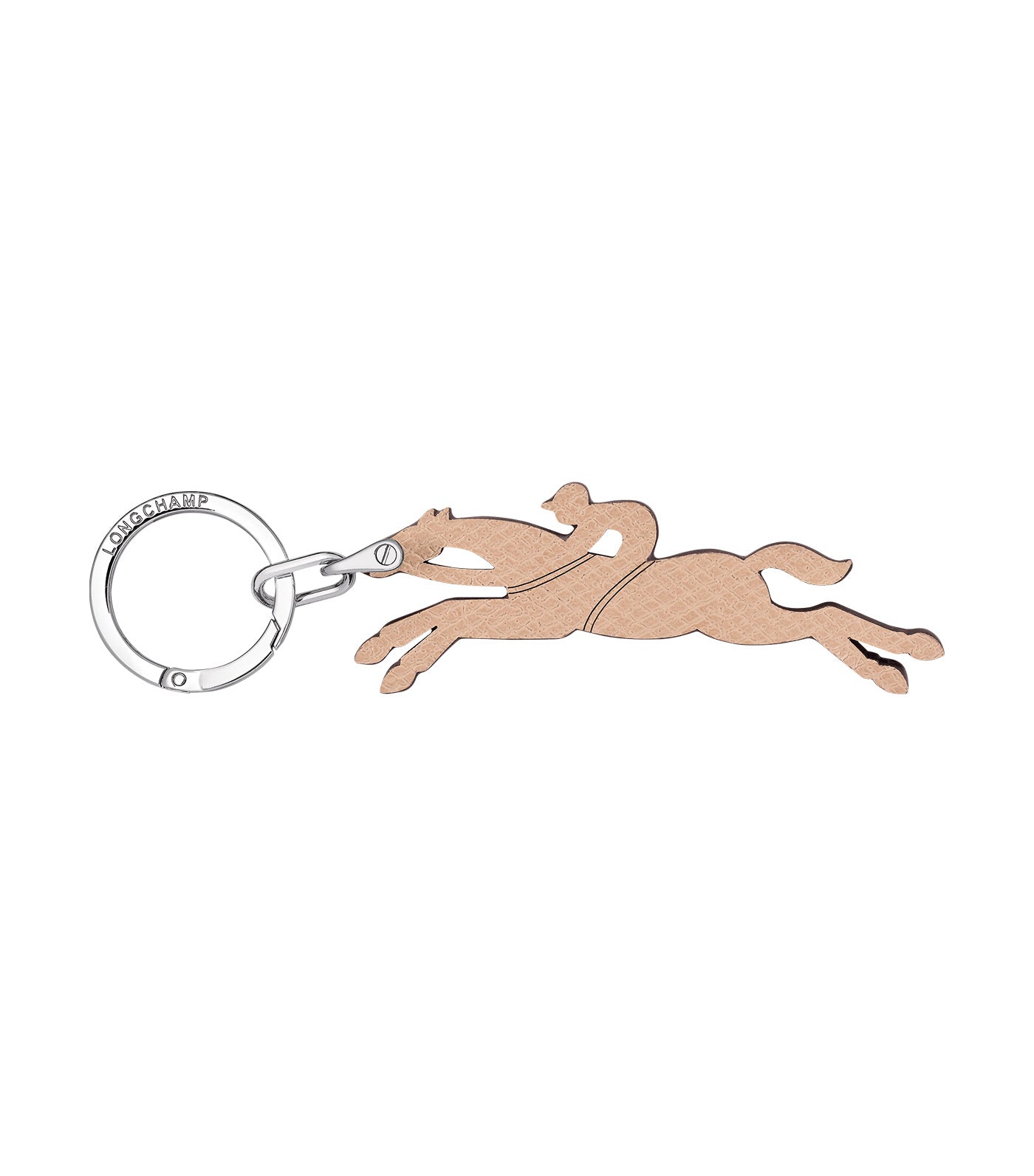 Le Pliage Original Key Ring Beige
