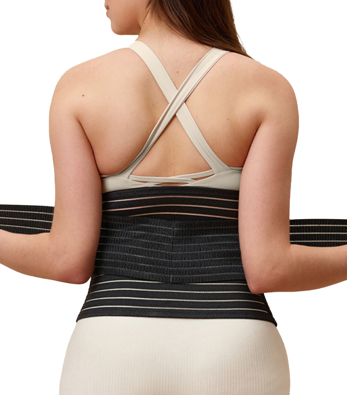 Bamboo Postpartum Belly Band Black