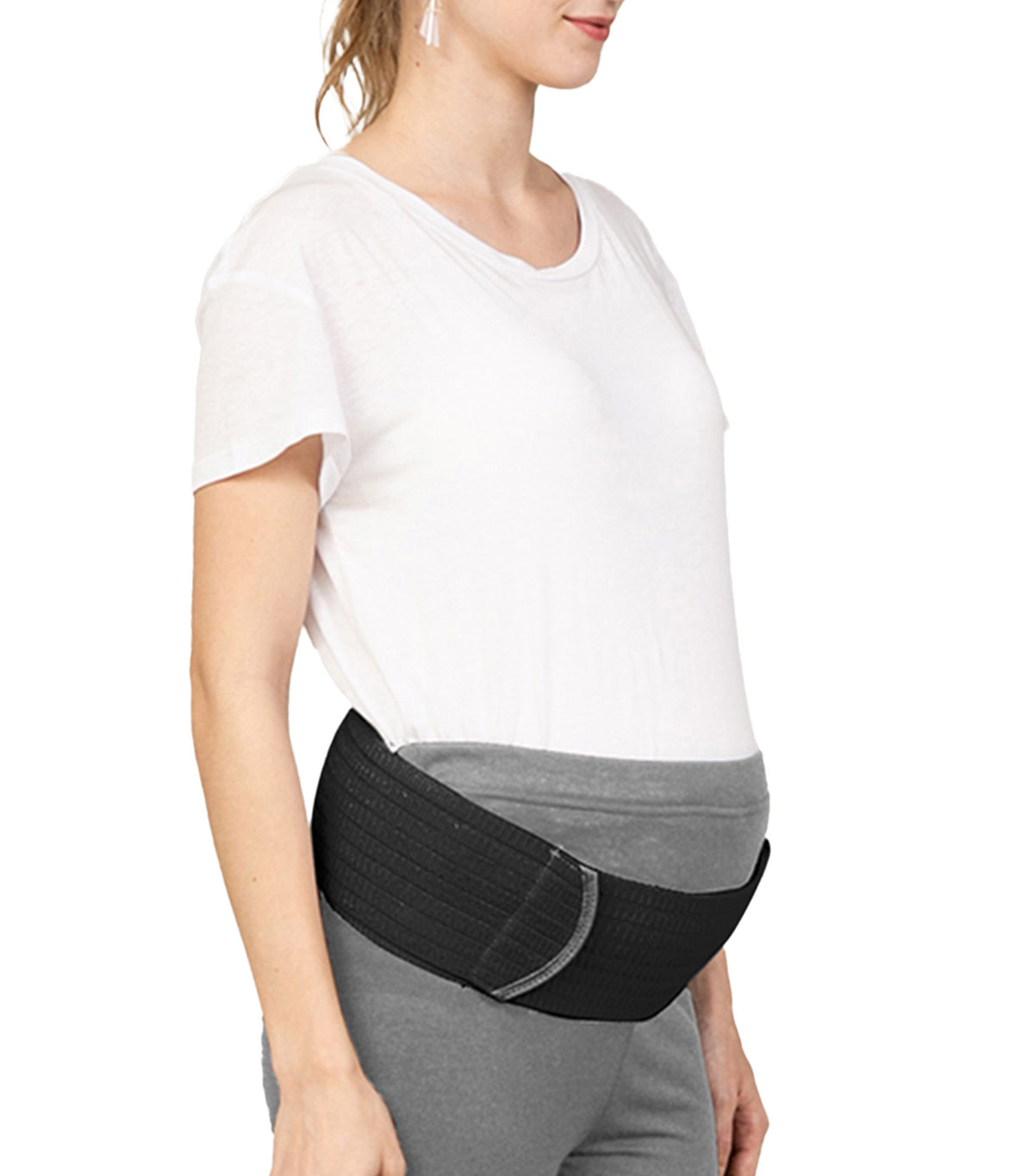 Bamboo Maternity Support Belt Black