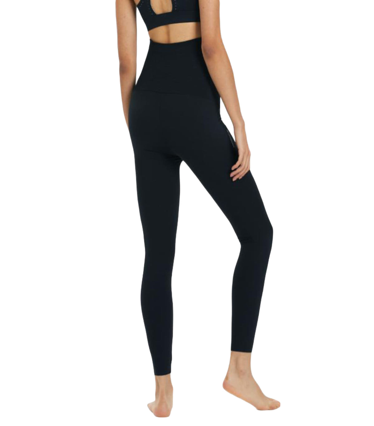 Ulti Comfort Belly Cover Maternity Long Leggings Black