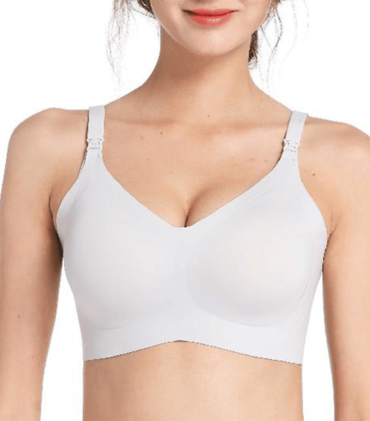 Delicate Maternity & Nursing Bra Gray
