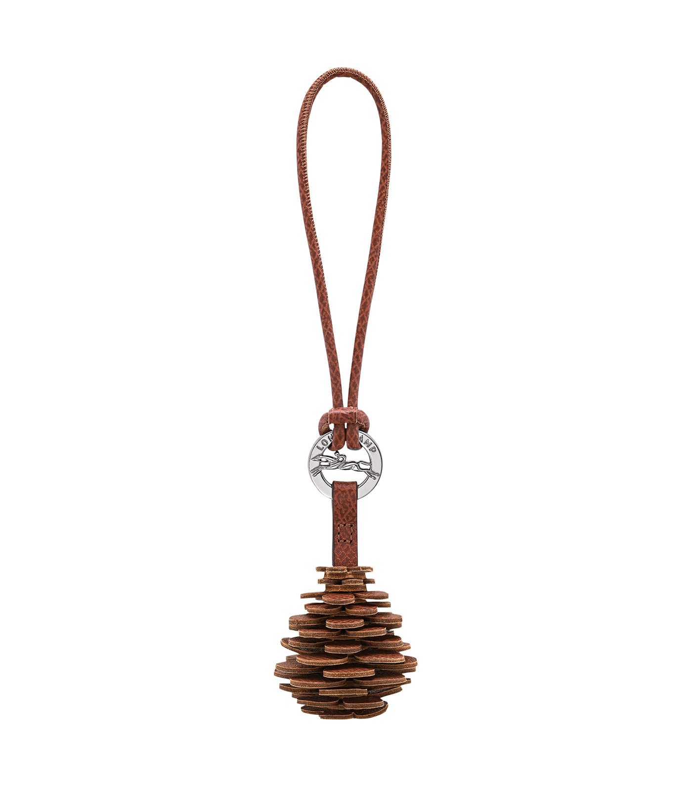 Longcharm Key Ring Brown