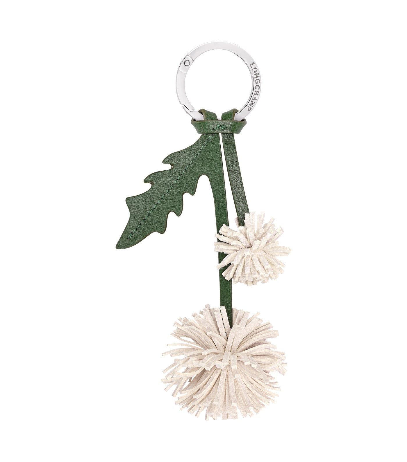 Longcharm Key Ring White