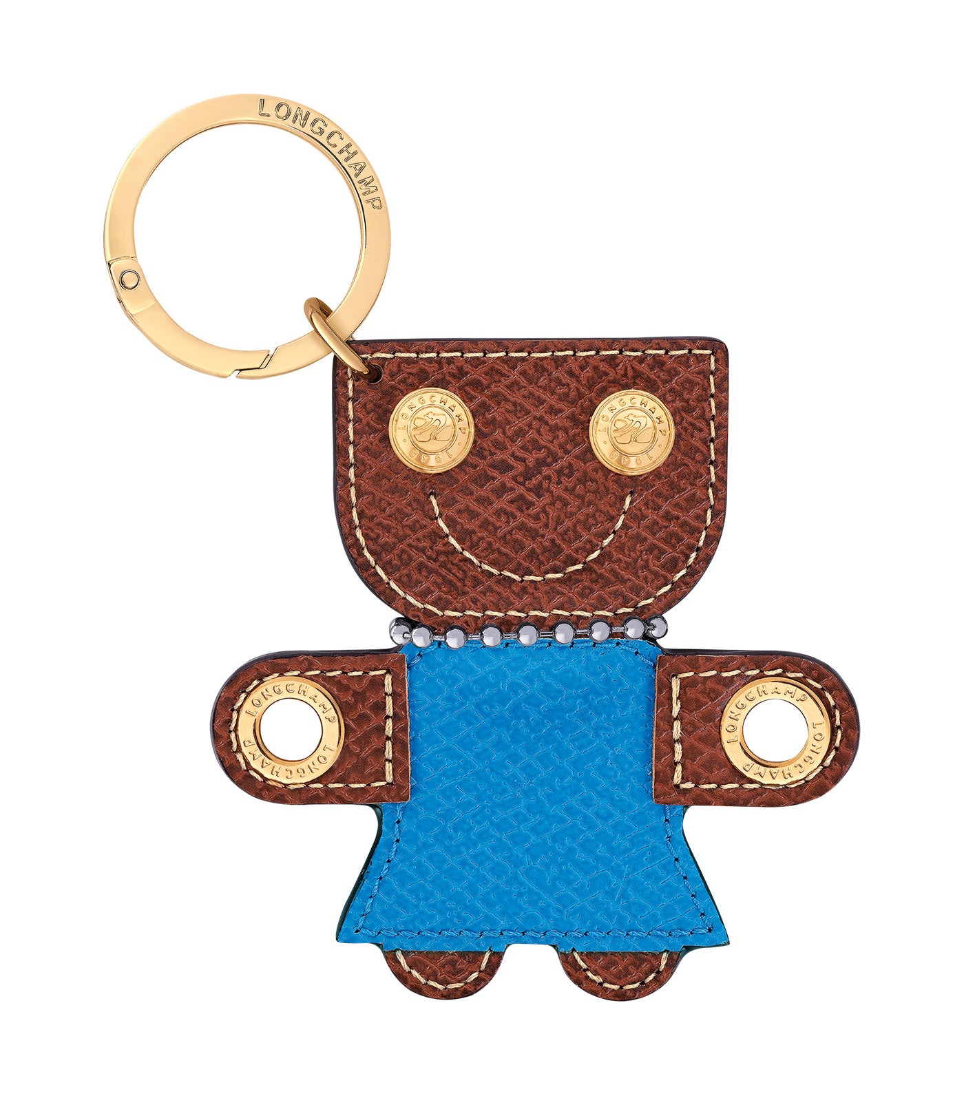 LES CHAMPions Epure Key Ring Azure