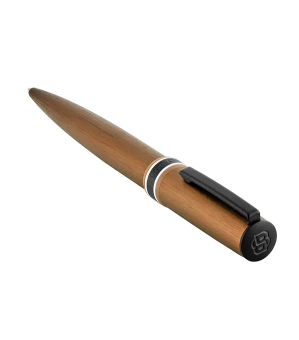 Ballpoint Pen Arche Brushed Ring Camel