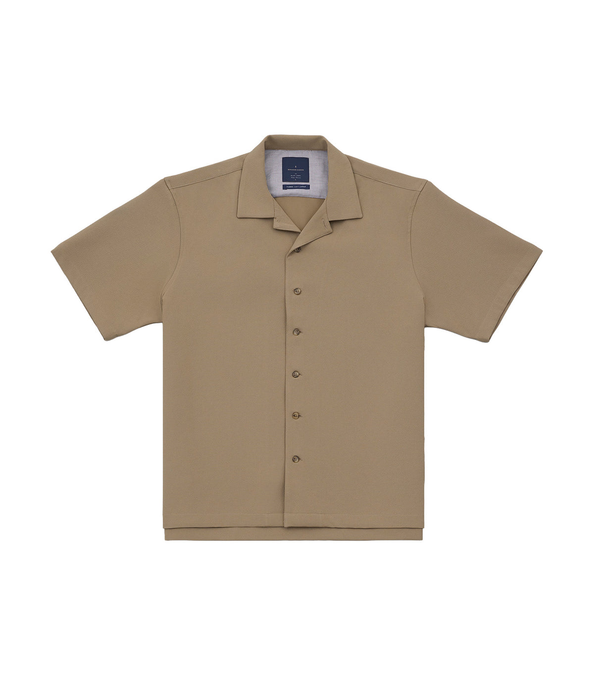 Oshima Elmwood Cuban Shirt Green