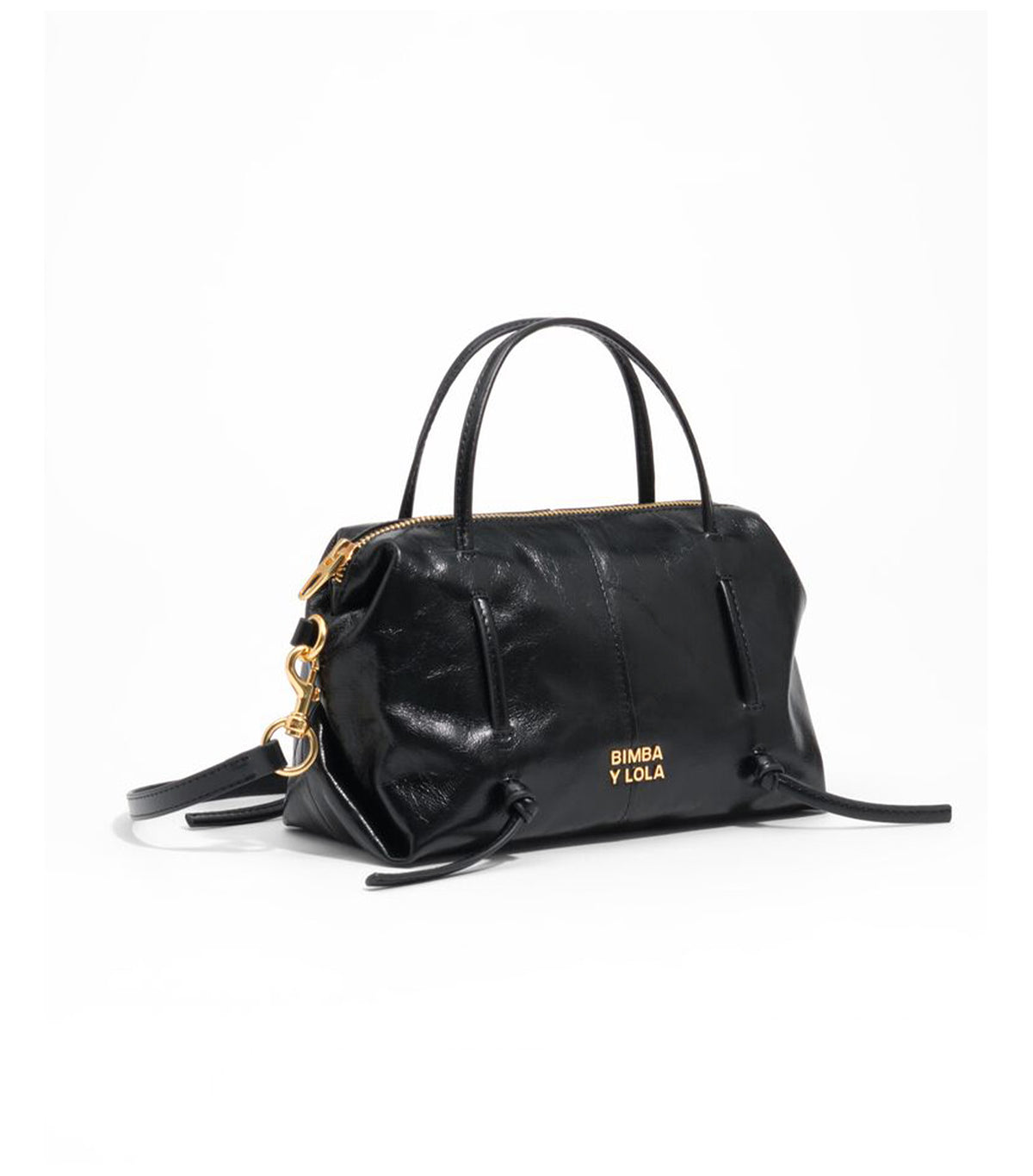 Mini Leather Lolita Bag Black