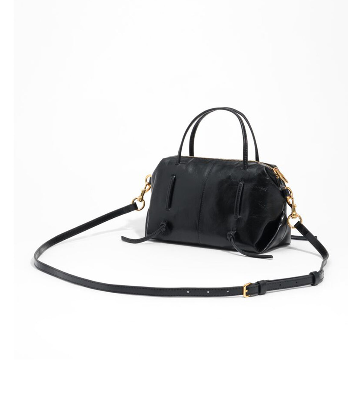 Mini Leather Lolita Bag Black