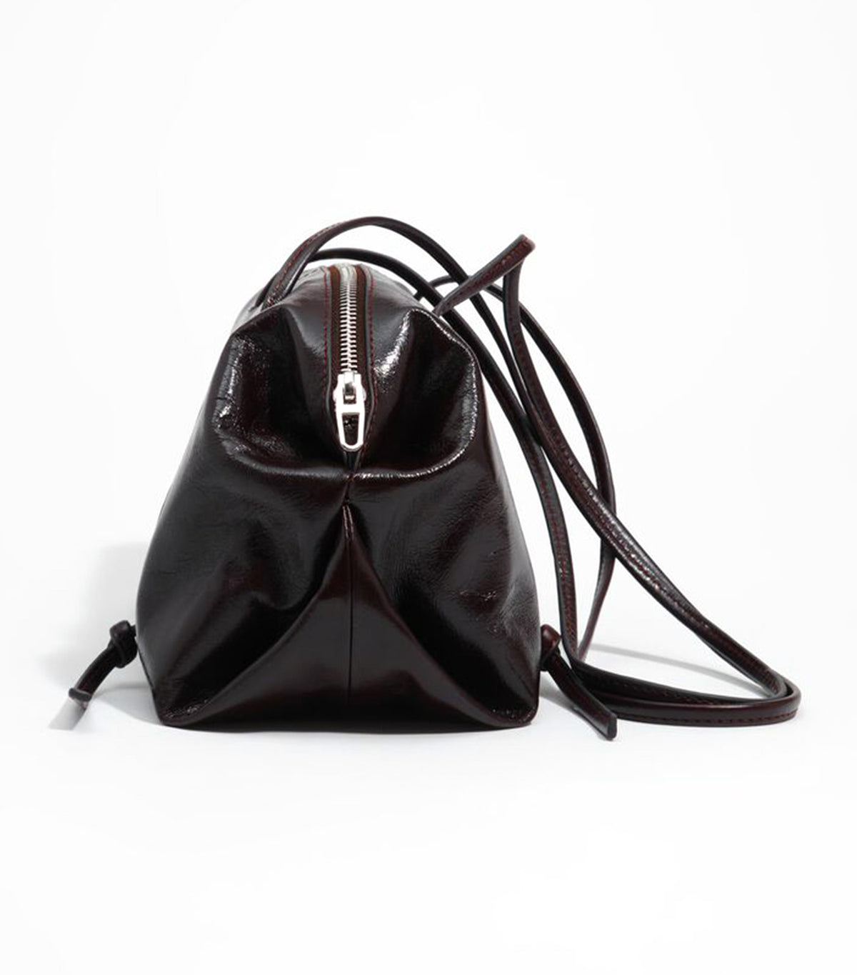 Leather Lolita Bag Dark Burgundy