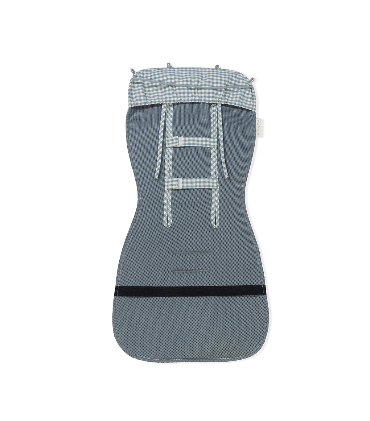 Stroller Seat Liner Praliné Gingham Matcha
