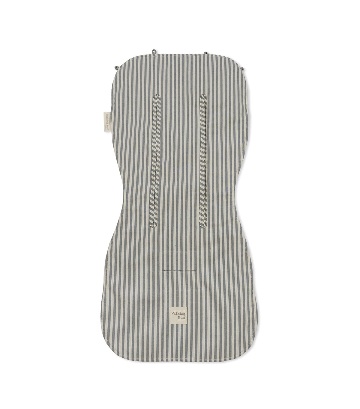 Stroller Seat Liner Praliné Stripes Matcha