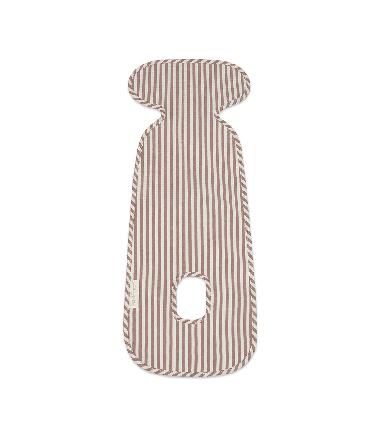 Auto Car Seat Liner Praliné Stripes Moka