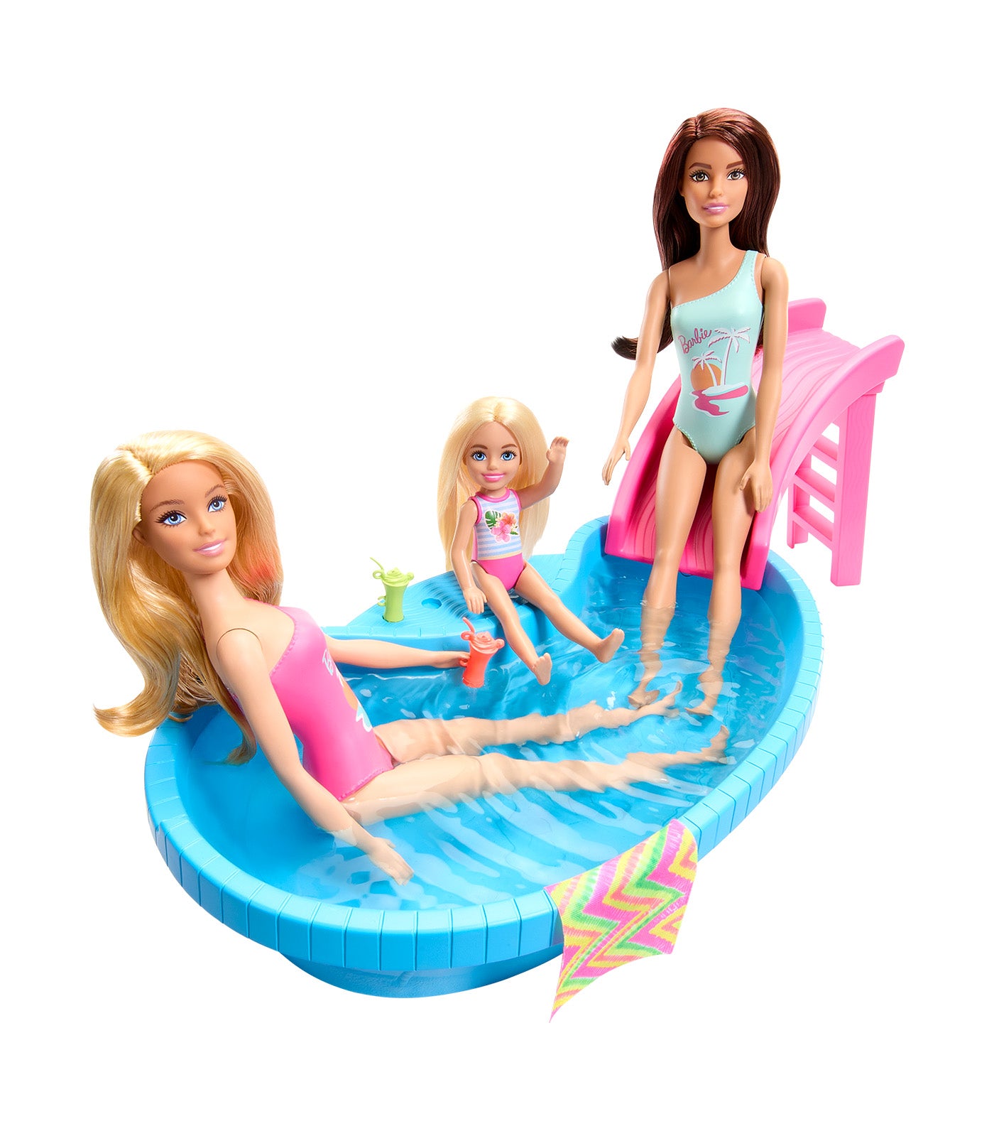 Ave Pool with Doll (Blonde)