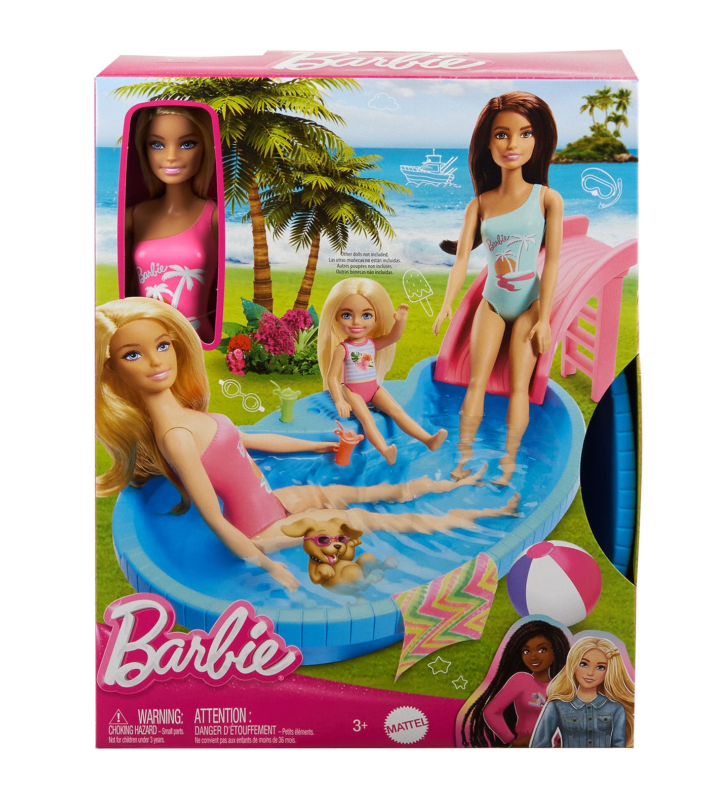 Ave Pool with Doll (Blonde)