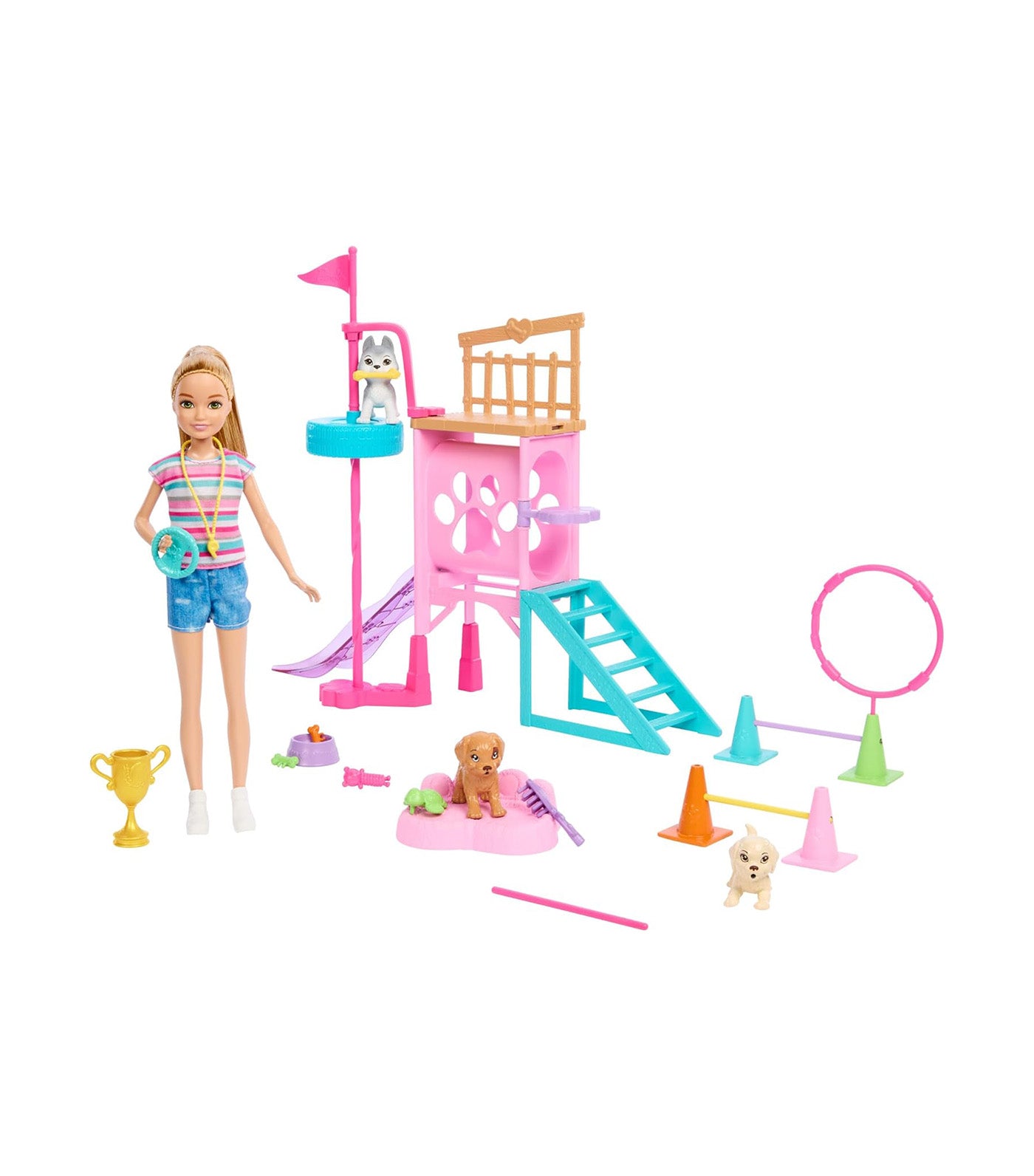 Stacie's Puppy Playground Playset