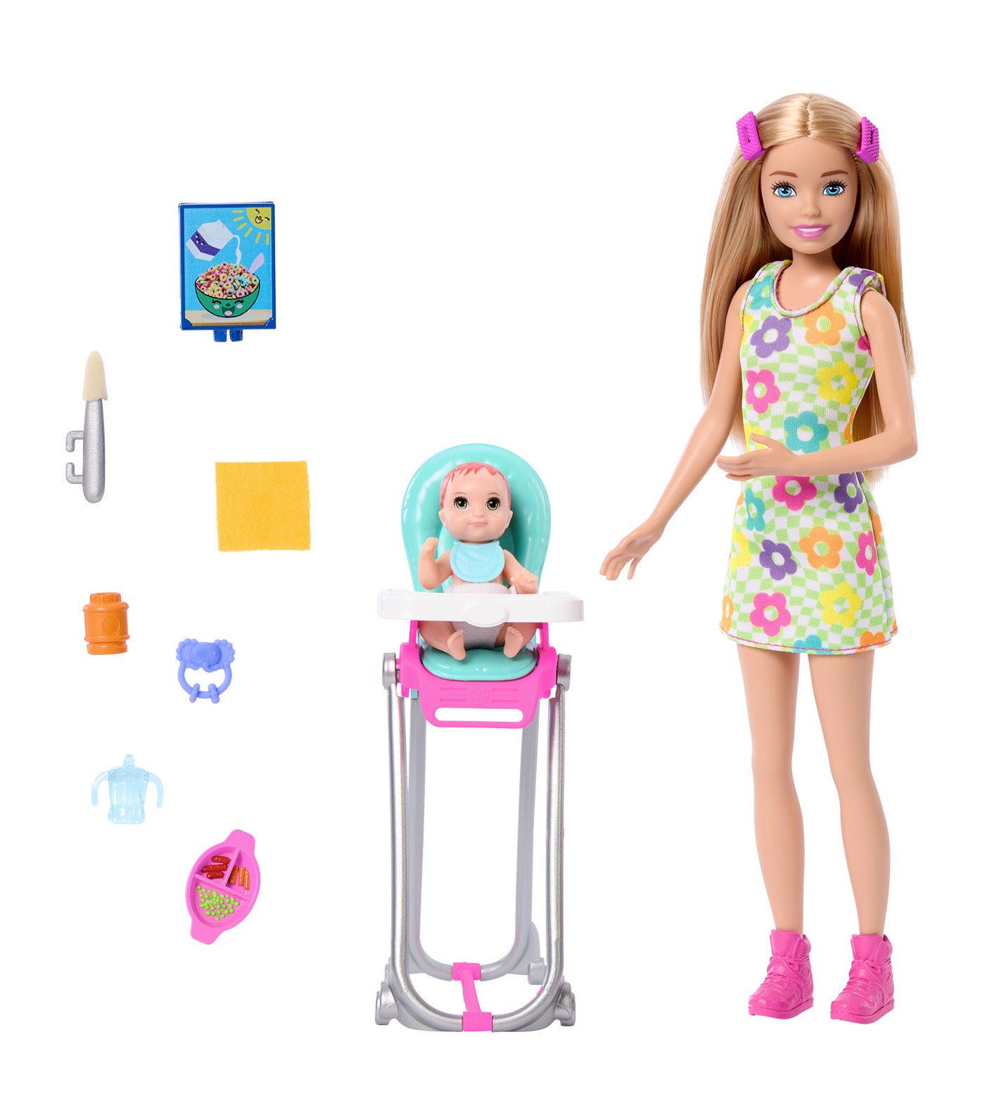 Skipper Babysitter Caucasian Playset