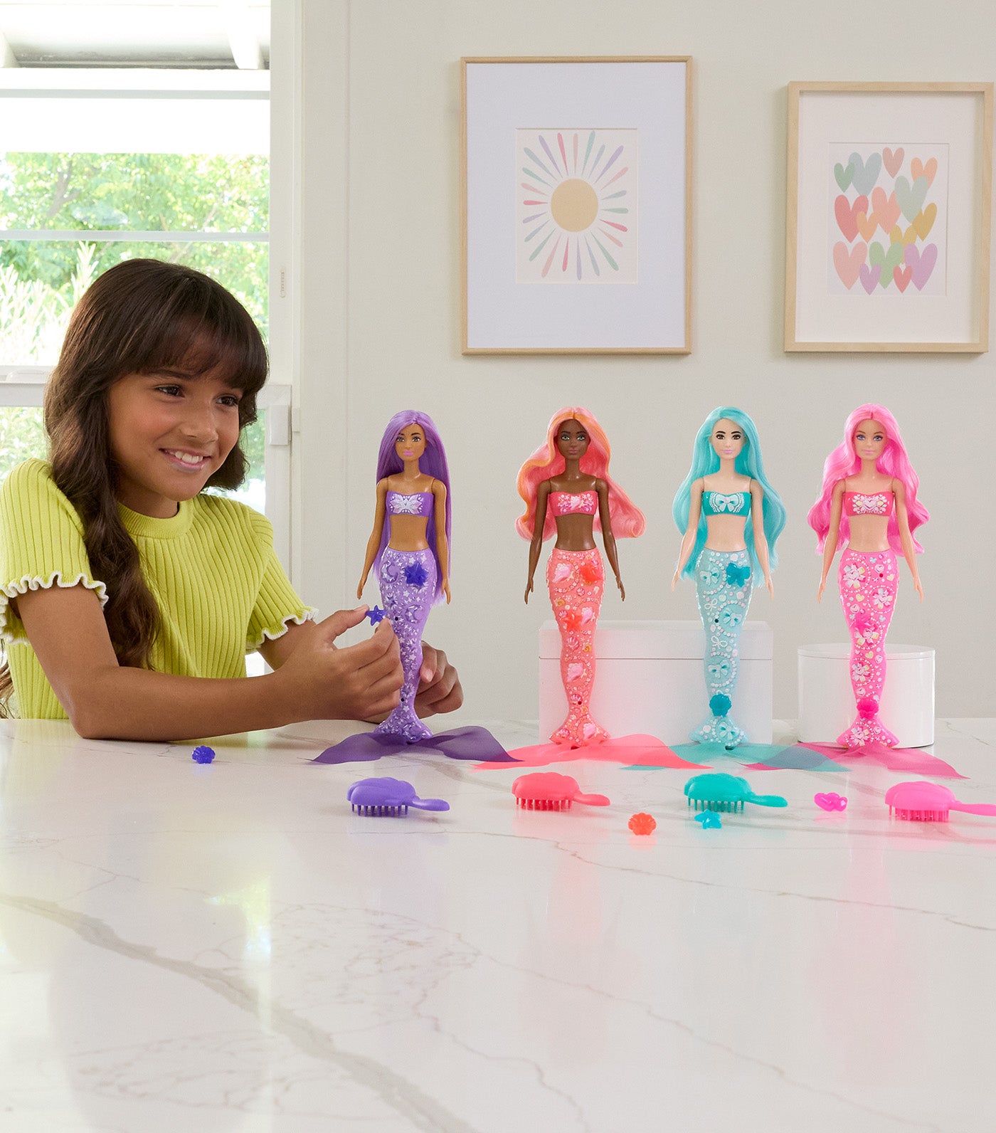 Color Reveal Doll™ - Mermaid Treasures