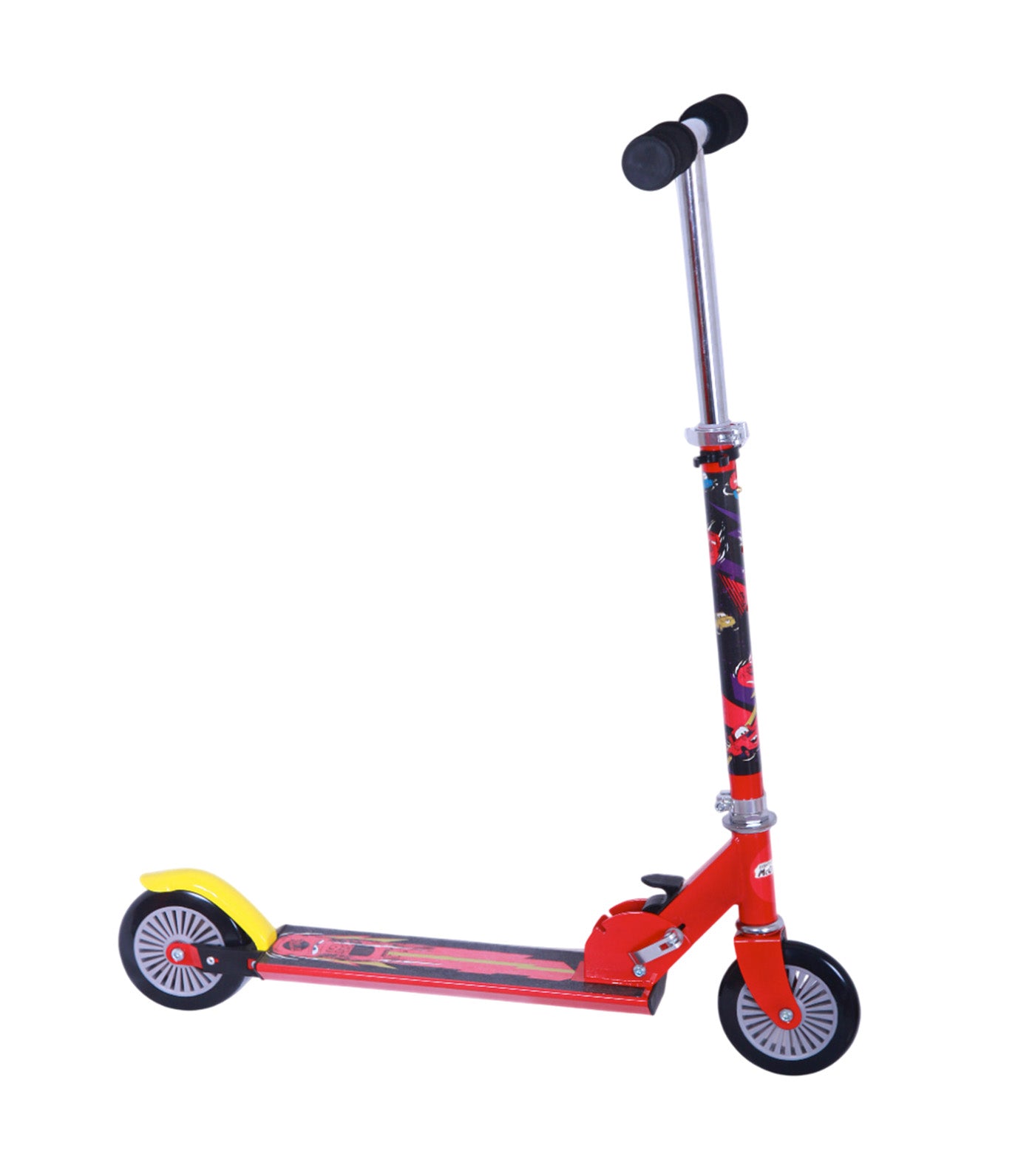Cars In-Line Scooter Red