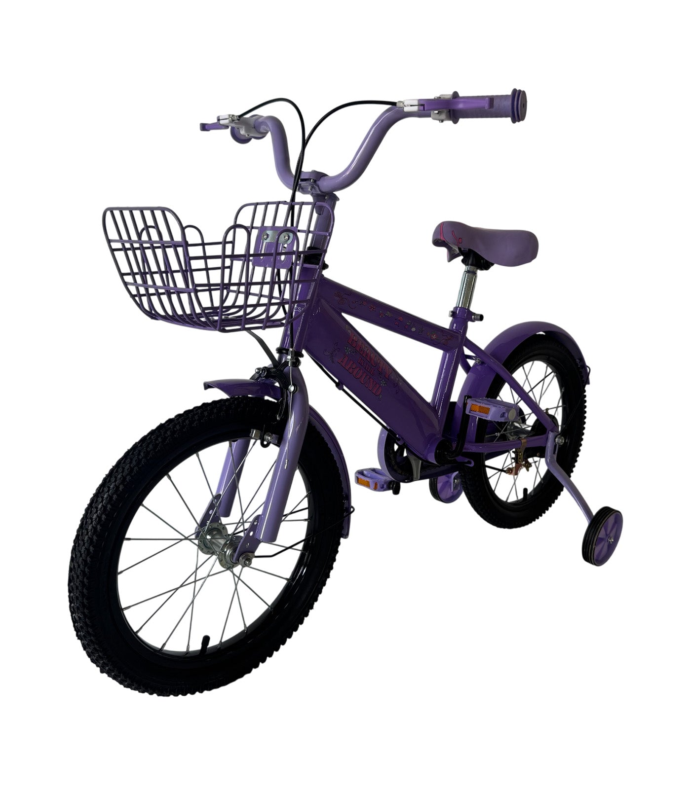Princess Bike with Basket 16 in