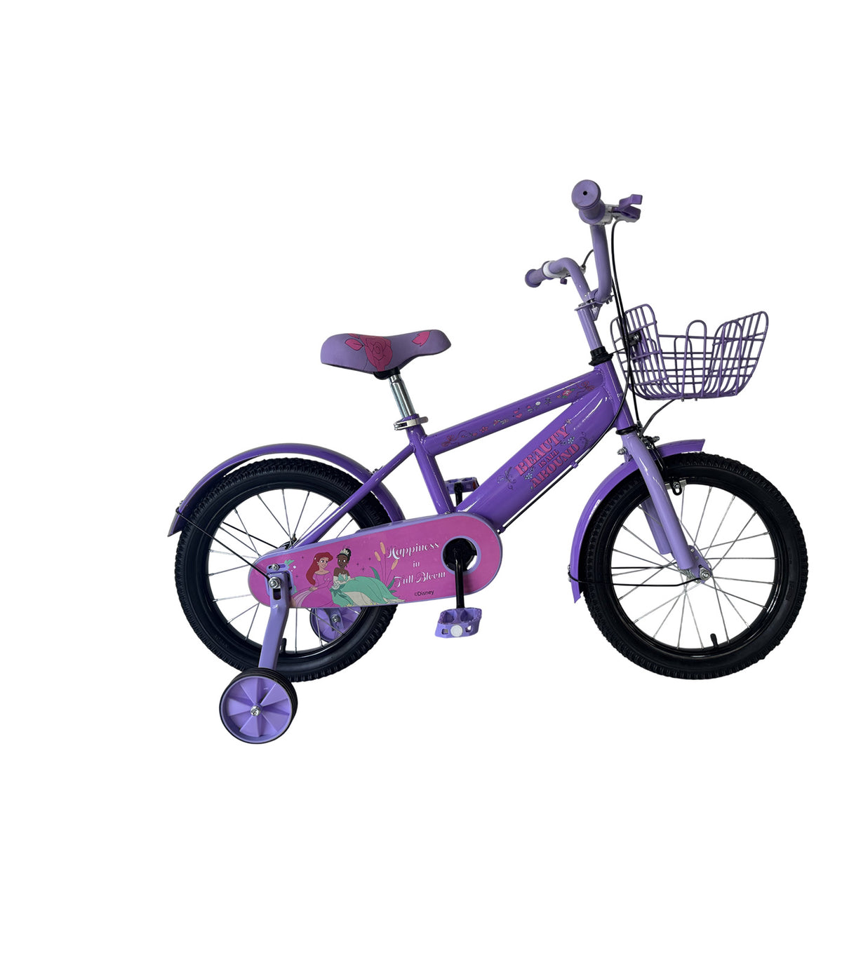 Princess Bike with Basket 16 in