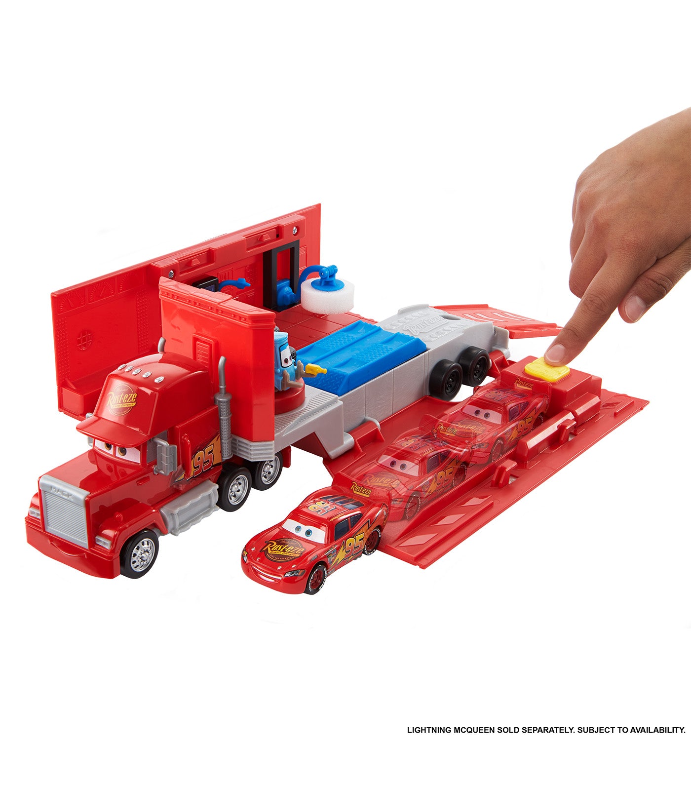 Cars Tune Up Mack Playset