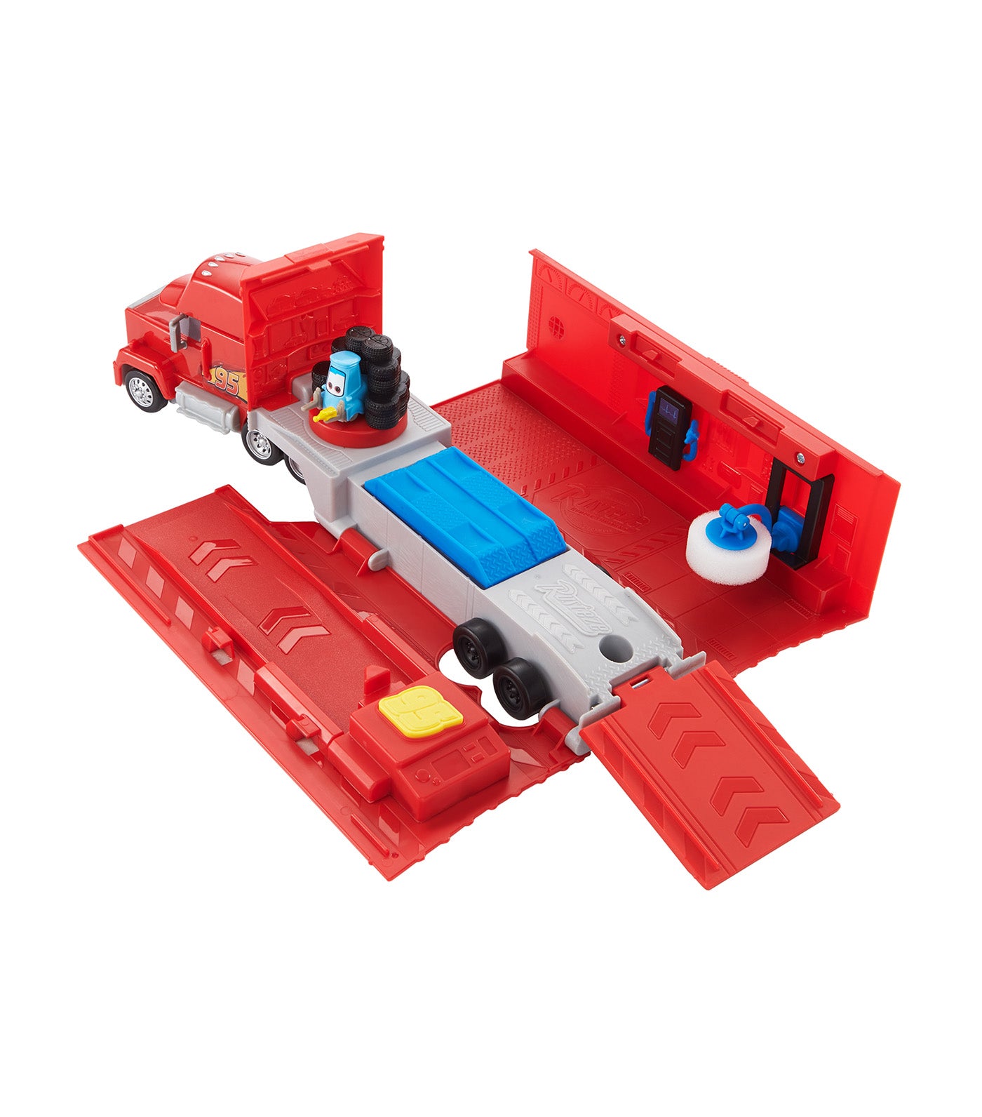 Cars Tune Up Mack Playset