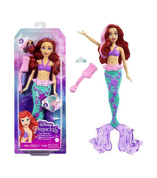Color Splash Mermaid Ariel