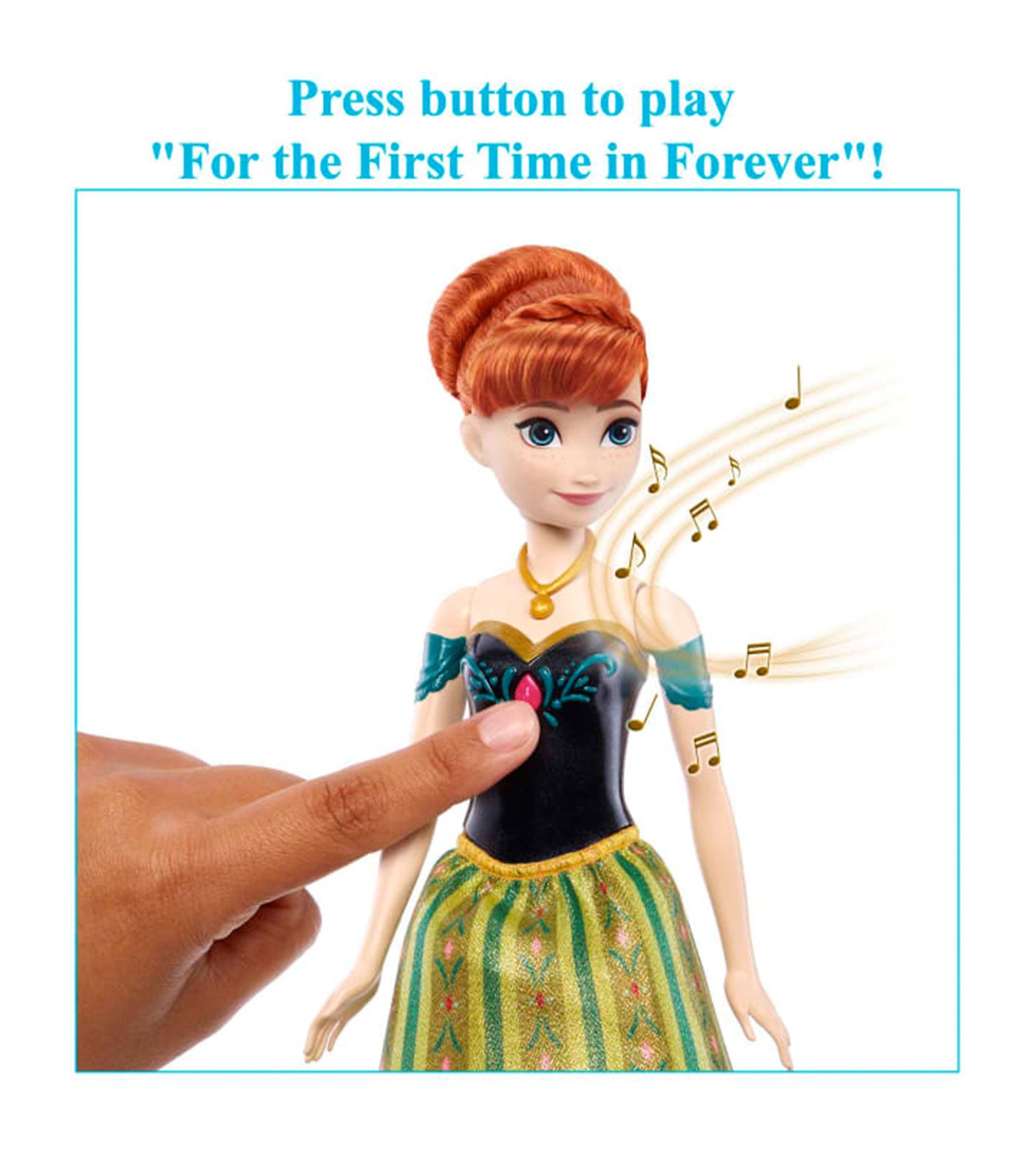 Singing Frozen Anna Doll