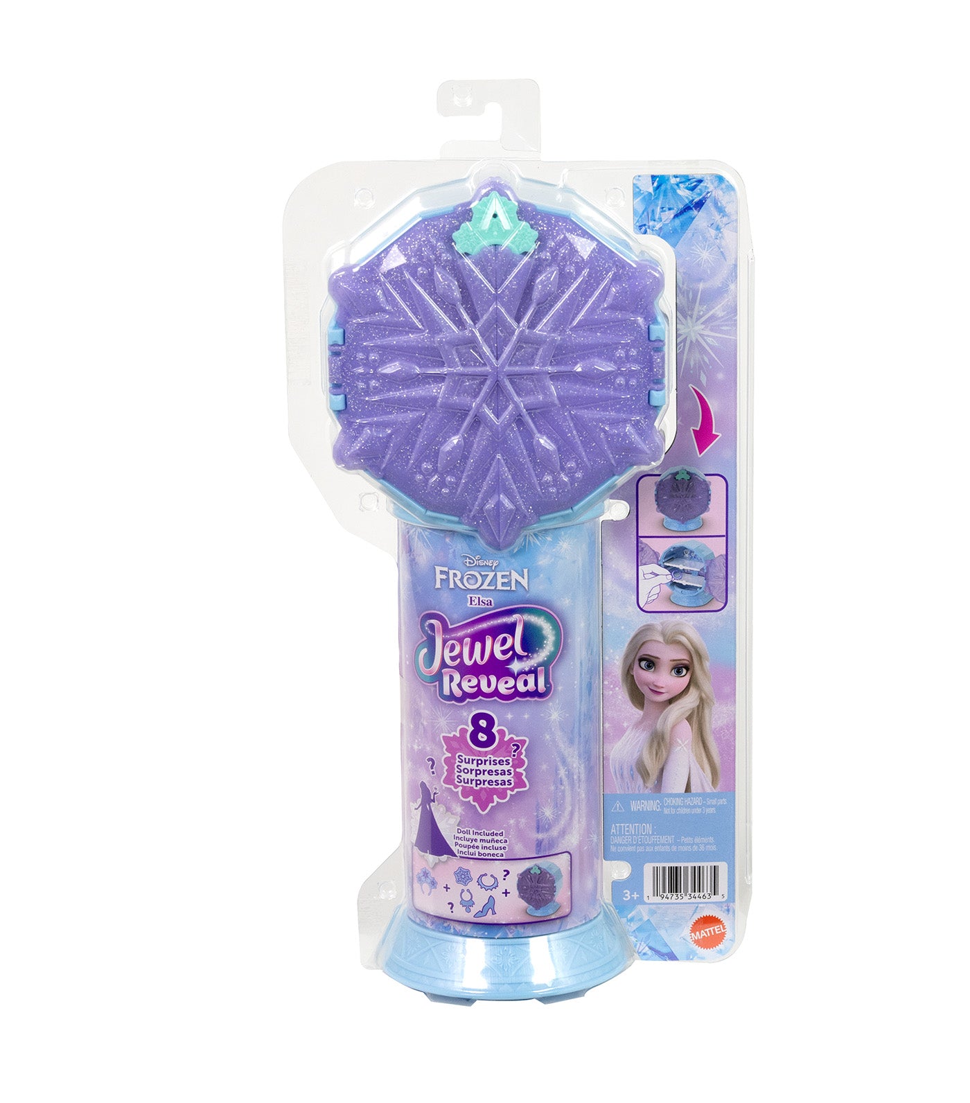 Frozen Spin & Reveal Fashion Doll Elsa