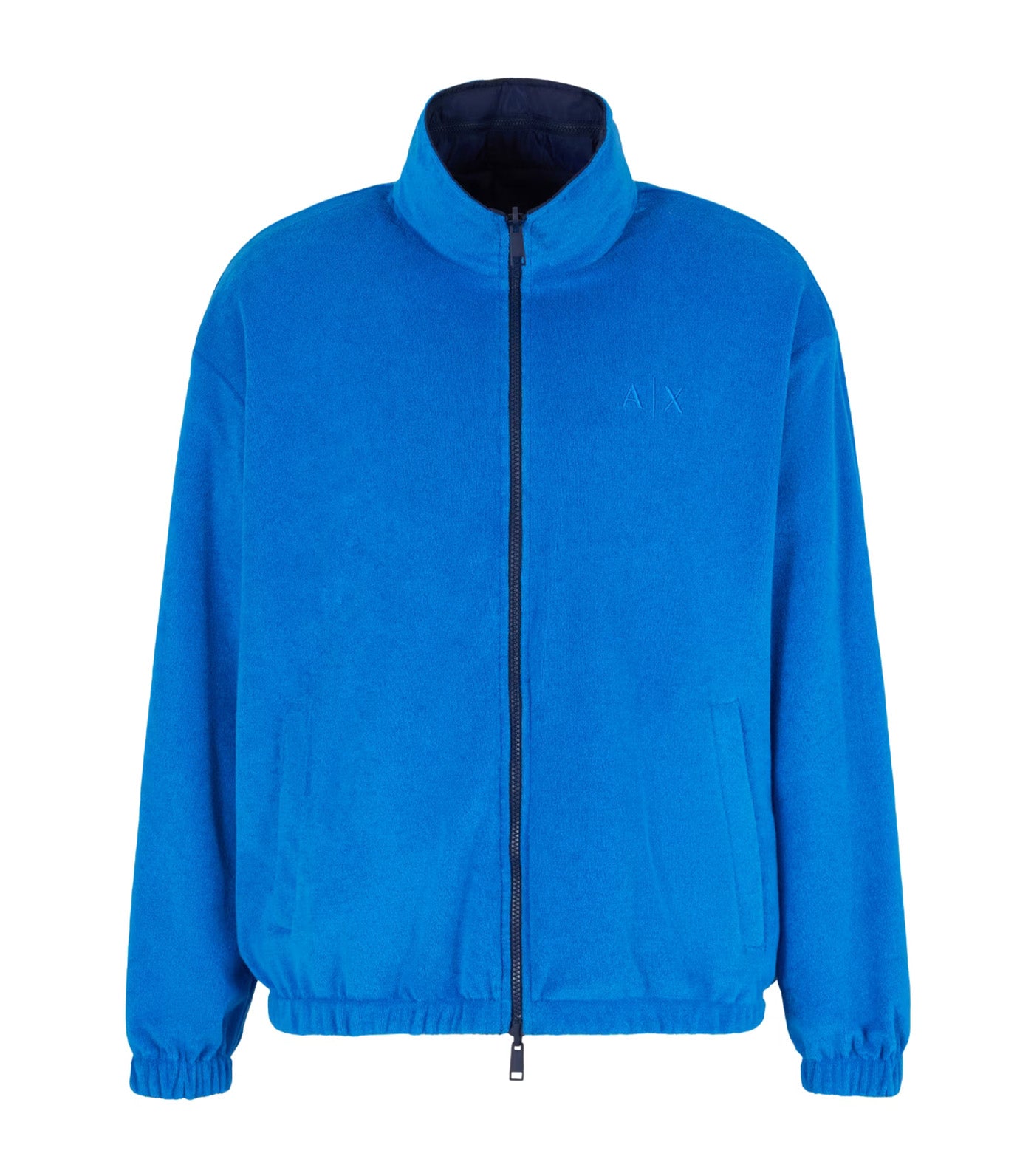 Blouson Coated Fabric Naval Academy/Dark Blue
