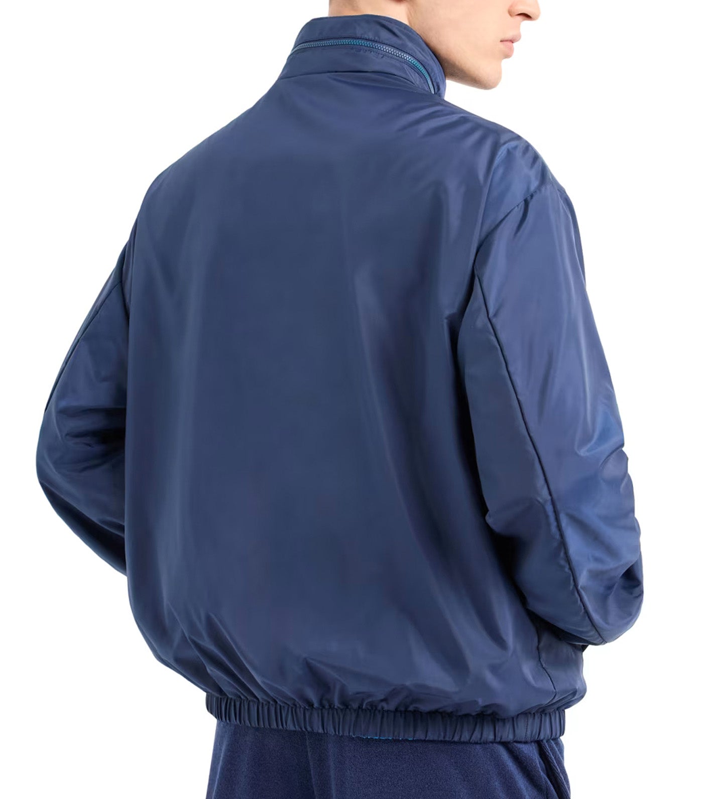 Blouson Coated Fabric Naval Academy/Dark Blue