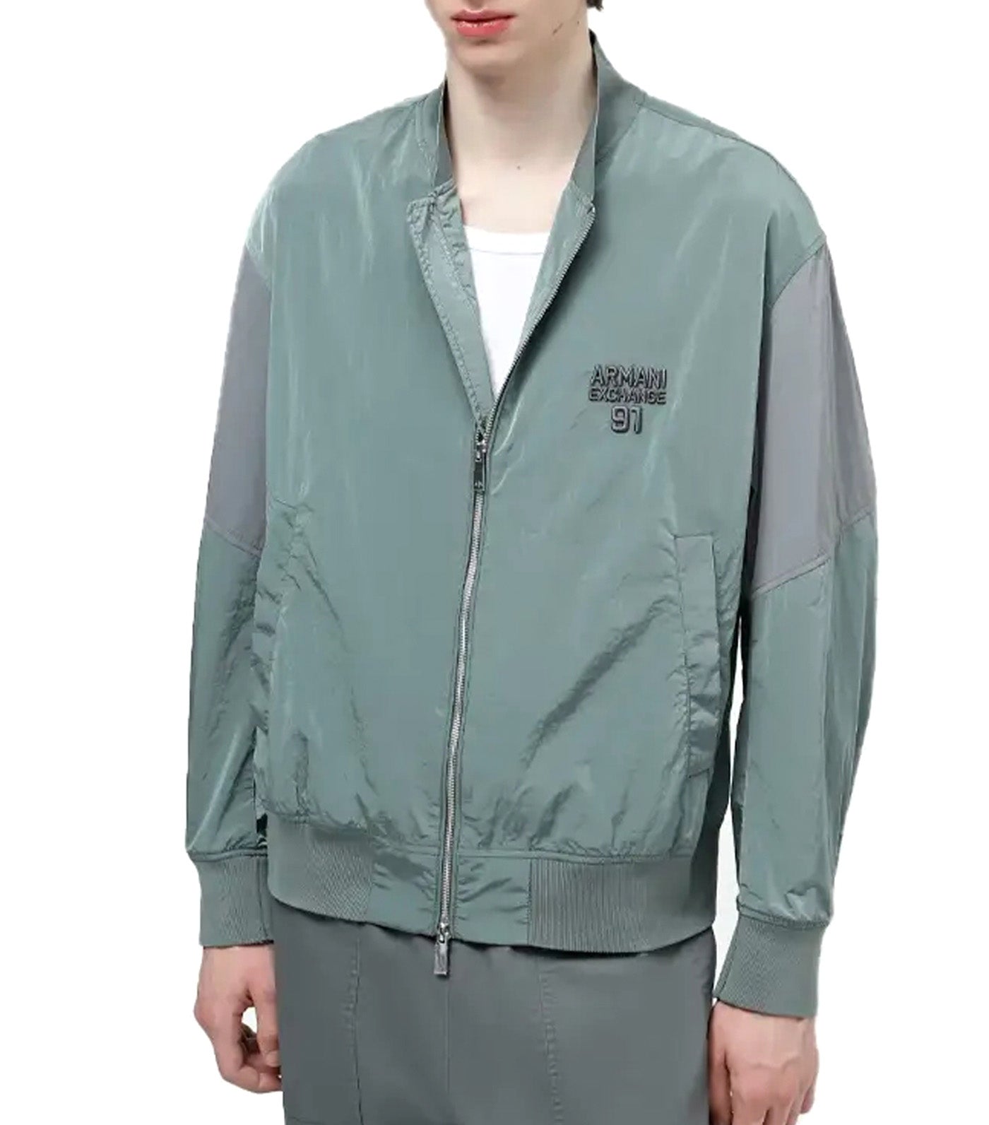 Blouson Coated Fabric Balsam Green