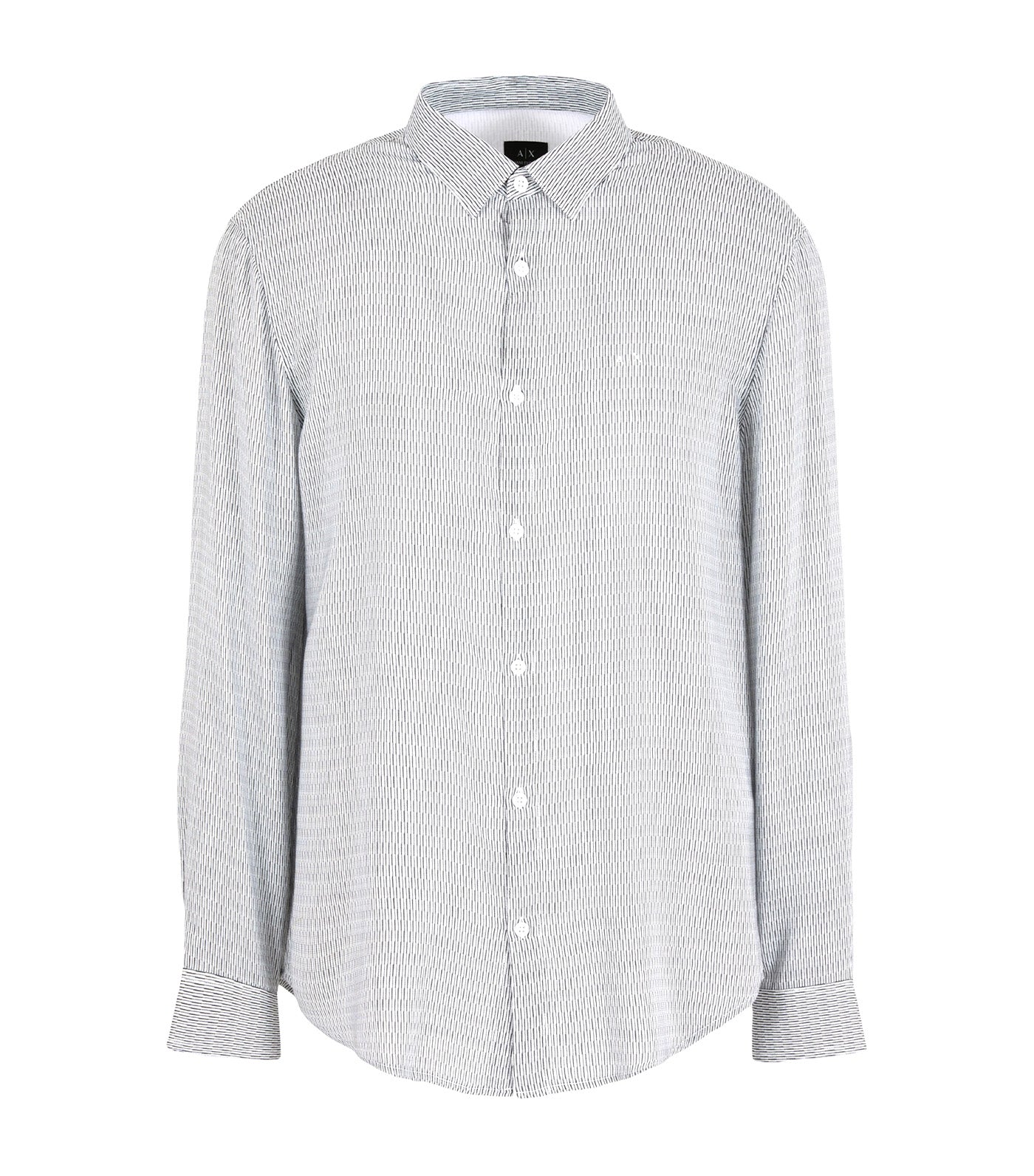 Regular Fit Cotton Shirt Quarry Irreg. Lines
