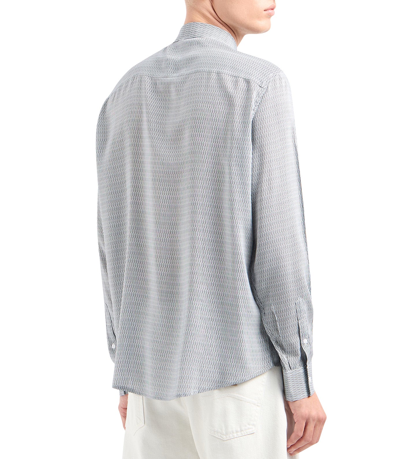 Regular Fit Cotton Shirt Quarry Irreg. Lines
