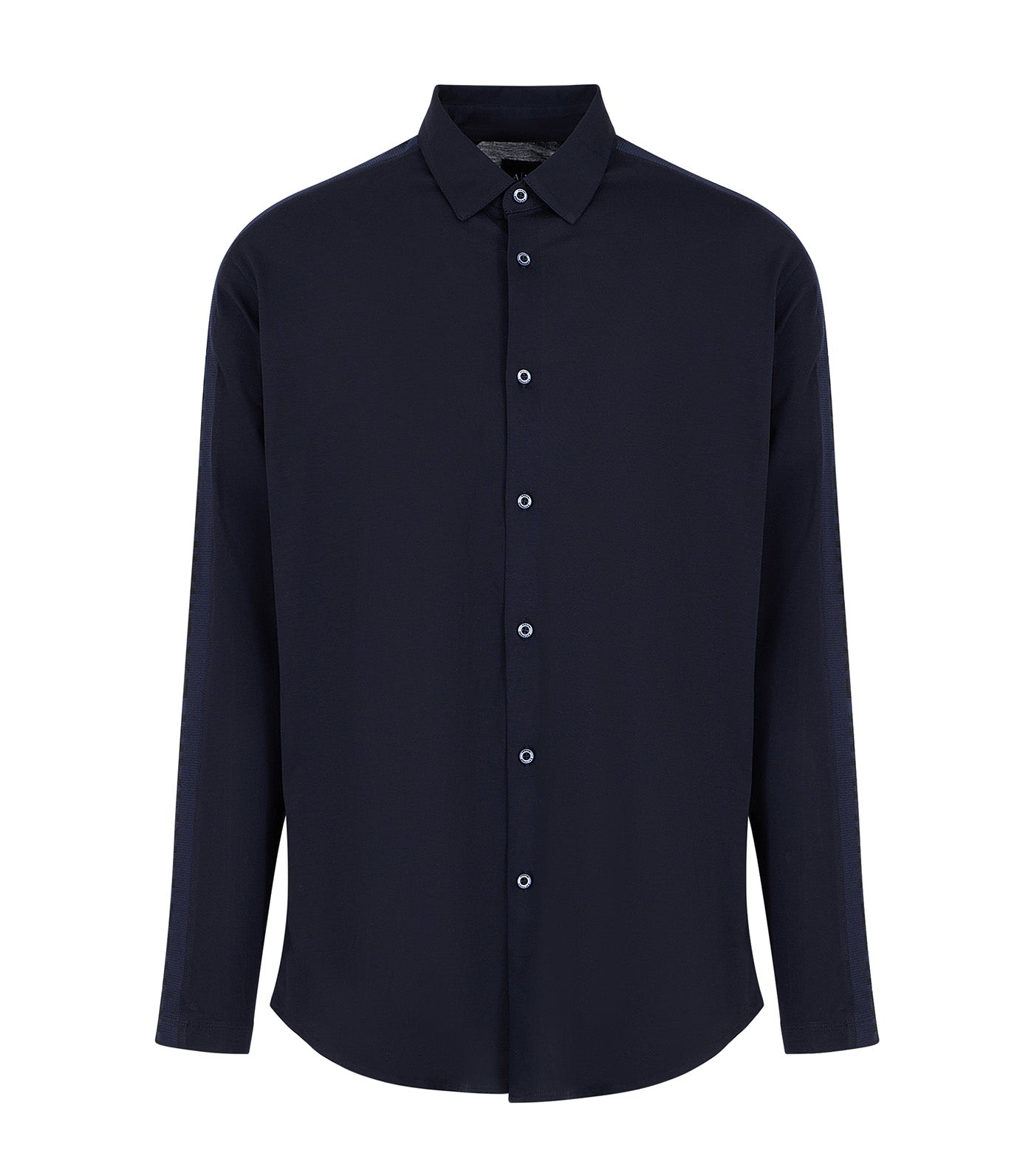 Logotape Classic Full Sleeves Shirt Deep Navy